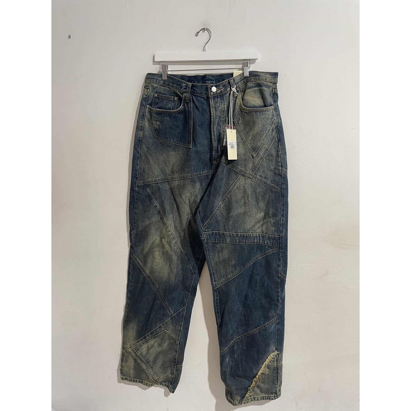MNML MNML ULTRA BAGGY UPCYLCED DENIM SIZE 36 NEW Size US 36 / EU 52 - 1 Thumbnail