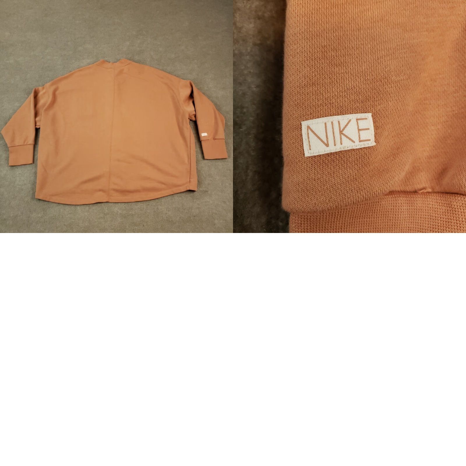 Nike Nike Cardigan Sweater Womens Large Orange Cardigan Nike Women Large Orange Sweater Size L / US 10 / IT 46 - 8 Thumbnail