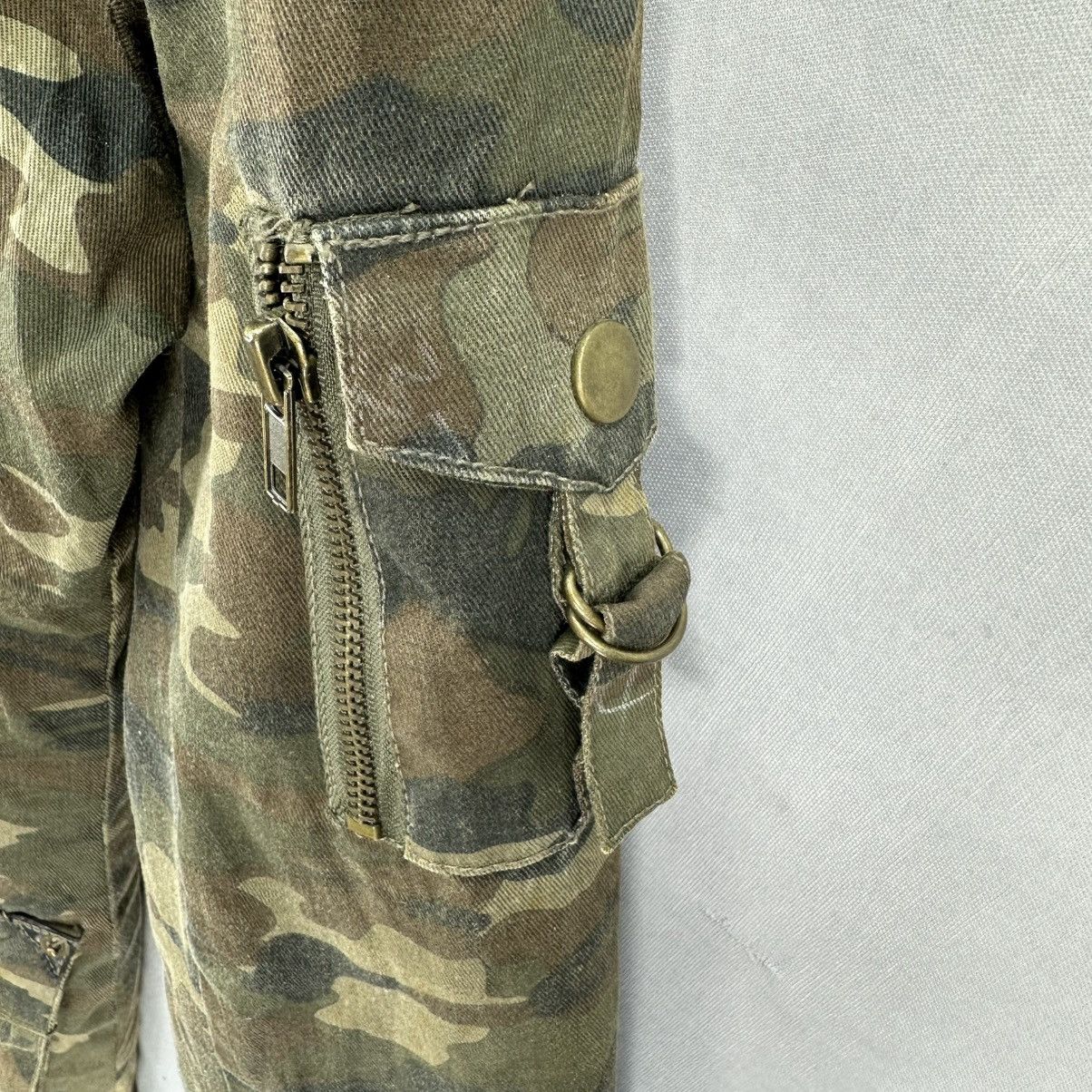 If Six Was Nine Vintage Parka Camo Fur Hoodie Punk LGB Style by Body Shake Size XS / US 0-2 / IT 36-38 - 13 Thumbnail