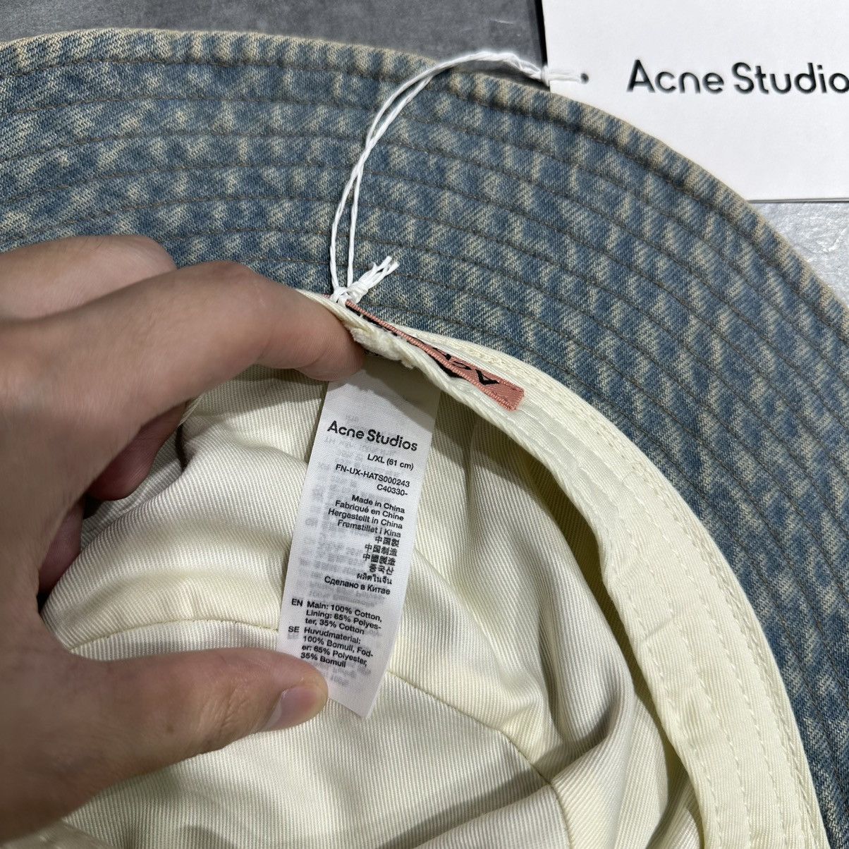 Acne Studios Acne Studios Denim Bucket Hat Size ONE SIZE - 5 Thumbnail
