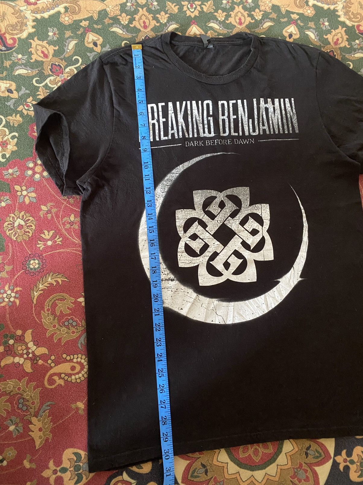 Band Tees Breaking Benjamin Dark Before Dawn T Shirt Size US L / EU 52-54 / 3 - 5 Thumbnail