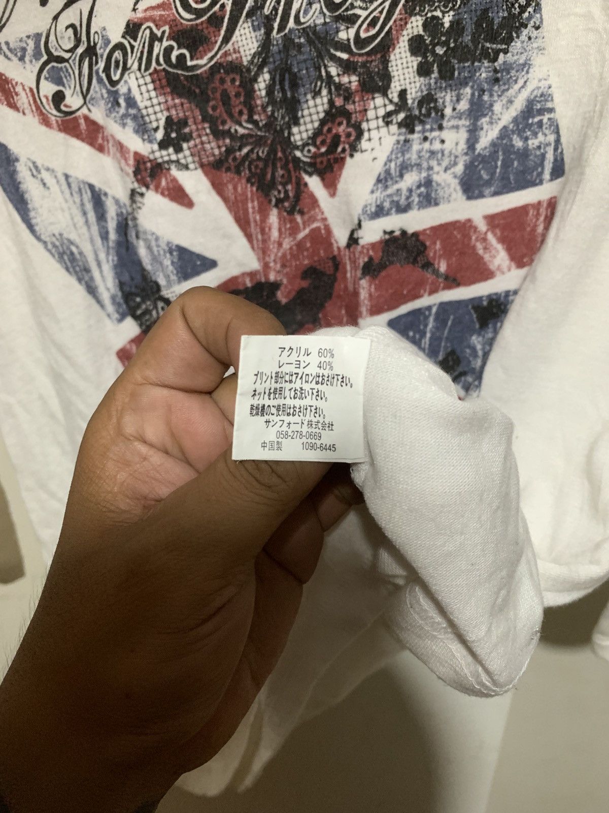 Japanese Brand Japanese Sky Bomber Union Flag Long Sleeve Tee Size M / US 6-8 / IT 42-44 - 12 Thumbnail