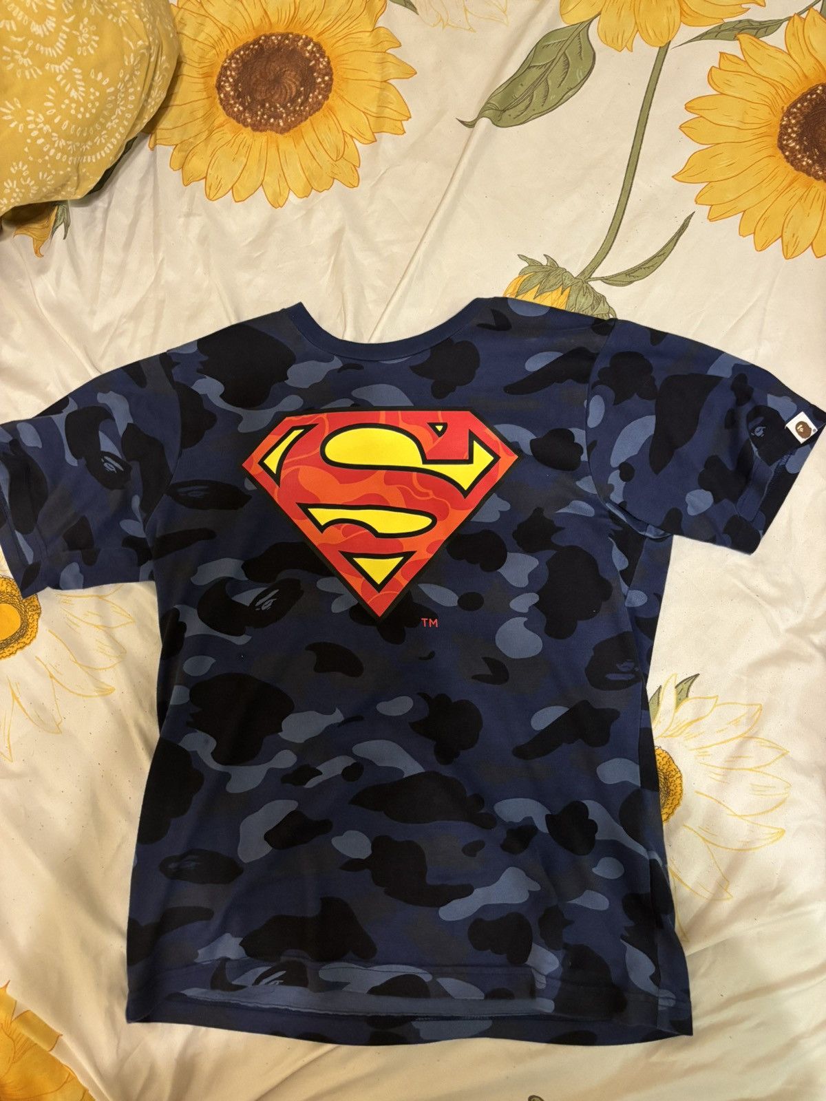 Bape Bape superman tee Size US S / EU 44-46 / 1 - 1 Thumbnail
