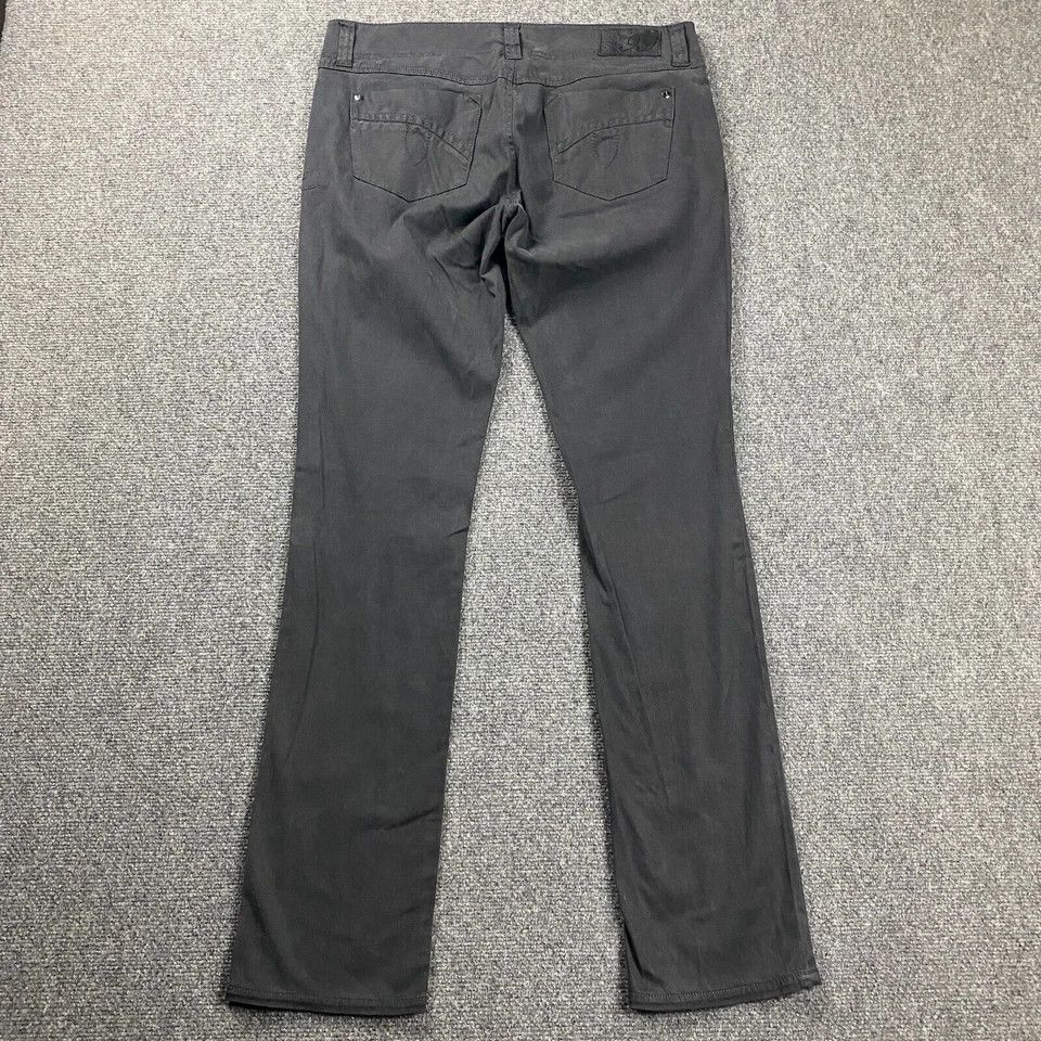Other Level 99 Pants Women's Size 31 Gray Stretch Flared Leg Size 34" / US 12 / IT 48 - 5 Thumbnail