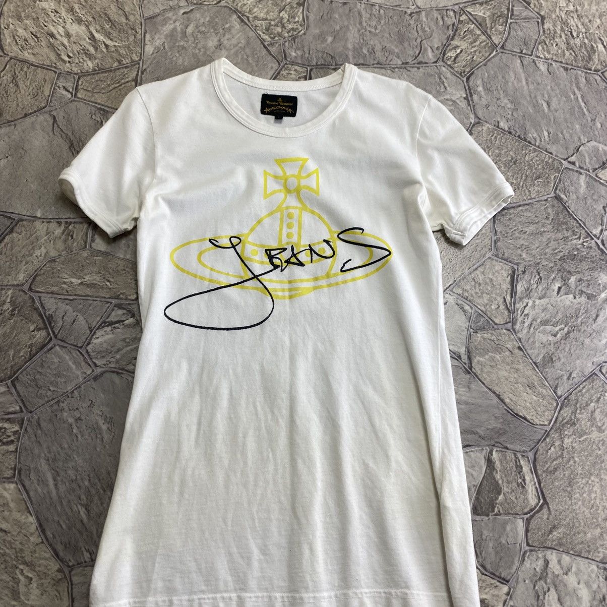 Vivienne Westwood VIVIENNE WESTWOOD T-SHIRT BIG LOGO GRAPHIC DESIGN Size US S / EU 44-46 / 1 - 2 Thumbnail