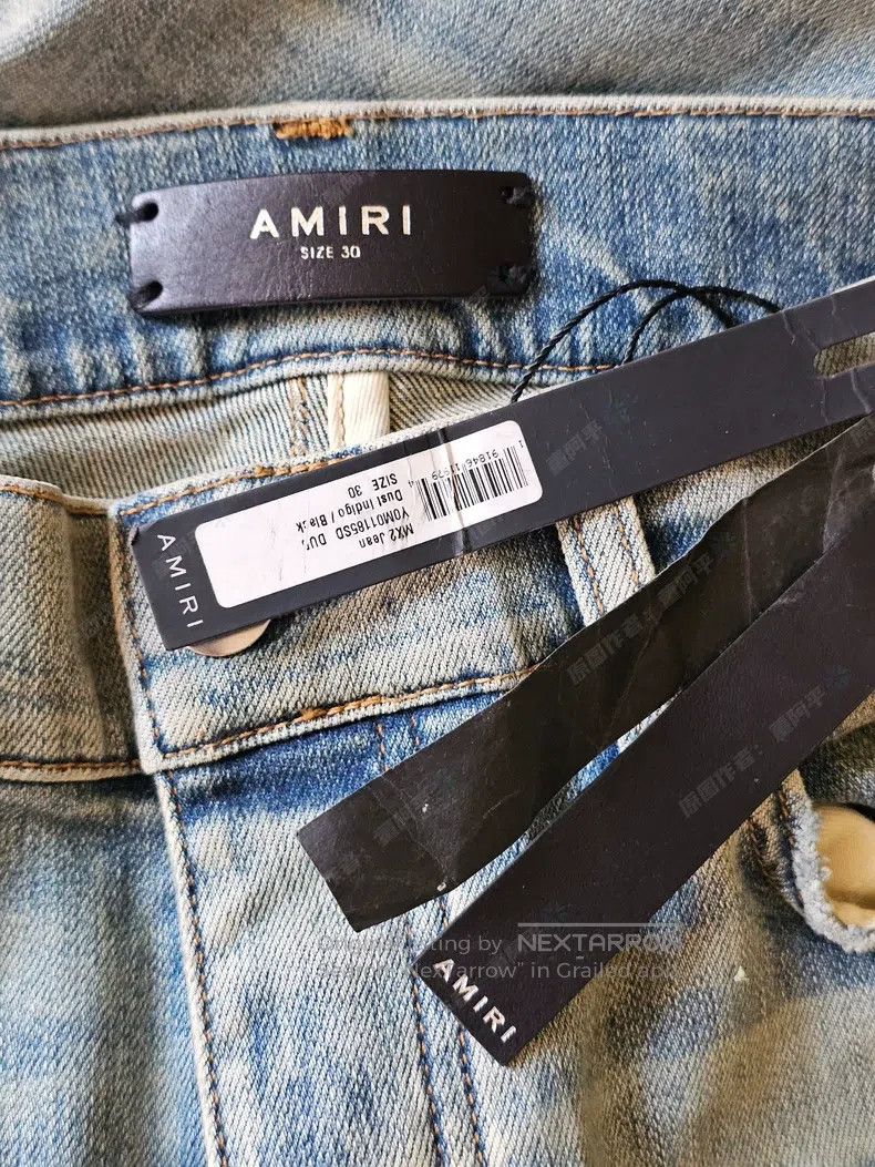 Amiri Amiri Patchwork Denim Pants Size US 30 / EU 46 - 6 Thumbnail