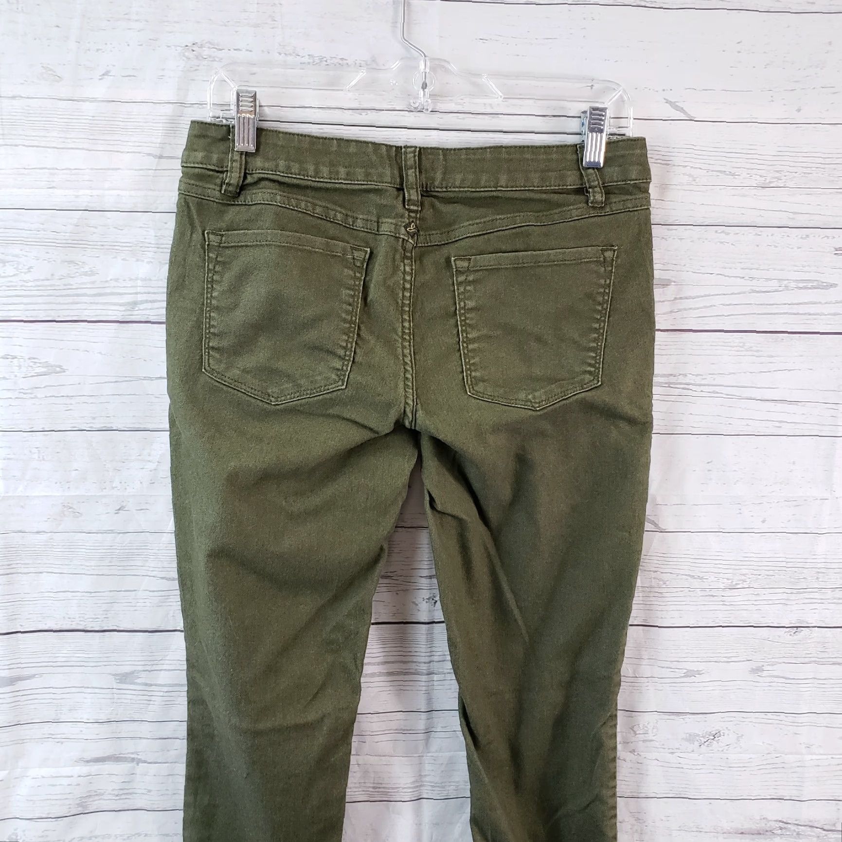 Prana prAna Womens Skinny Jeans Sz 4 Solid Green Low Rise Jeans Womens 4 Green Skinny Vintage: No? (remove) Size 27" / US 4 / IT 40 - 4 Thumbnail