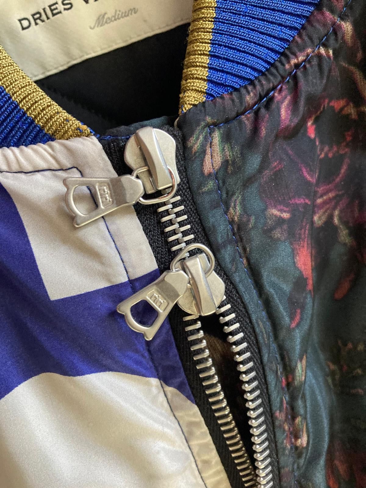 Dries Van Noten Dries Van Noten Multicolor Floral Leopard Jacket M L Size US M / EU 48-50 / 2 - 15 Thumbnail