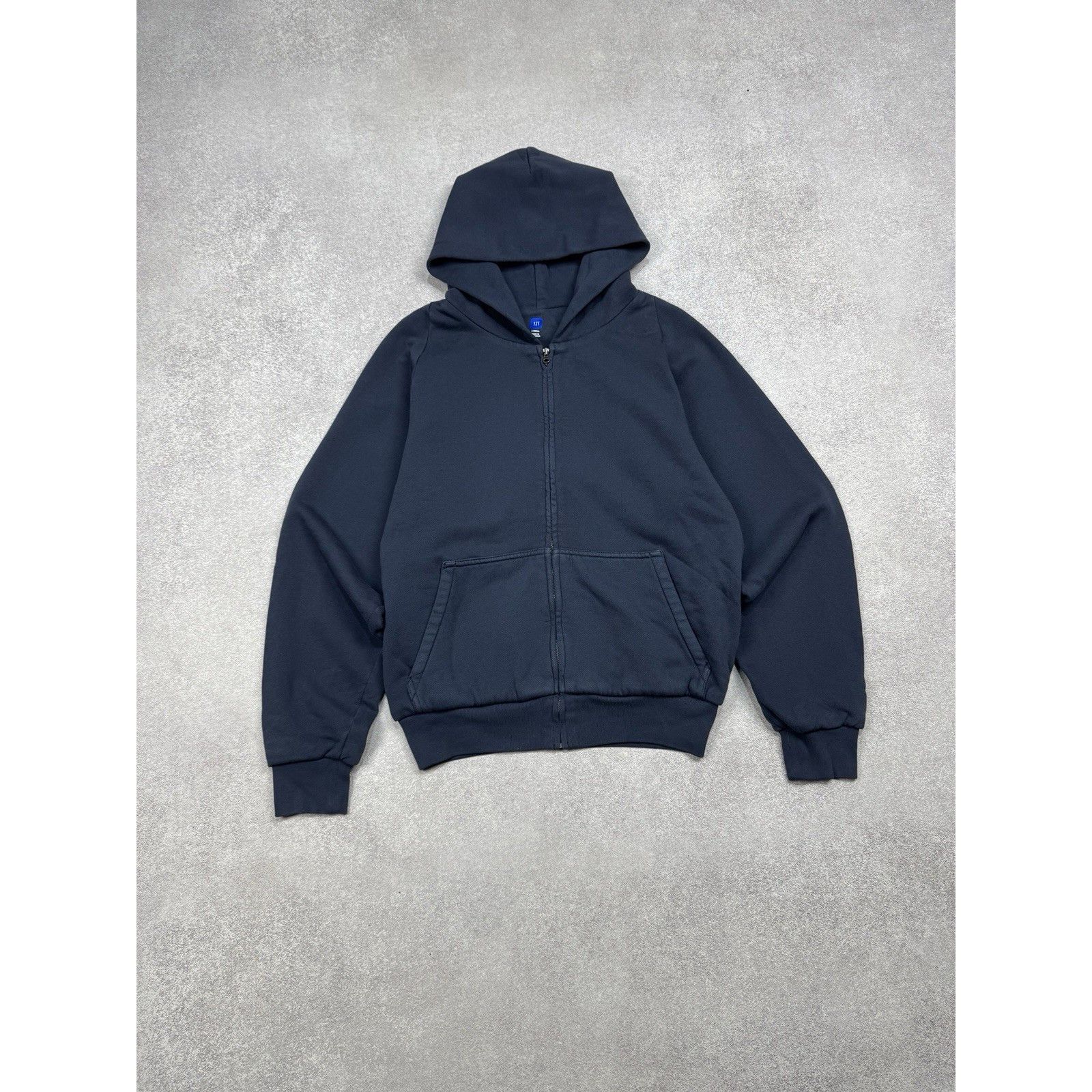 Gap × Yeezy New Without Tags Authentic Yeezy x Gap Zip Up Men's Navy Hoo Size US XS / EU 42 / 0 - 2 Thumbnail