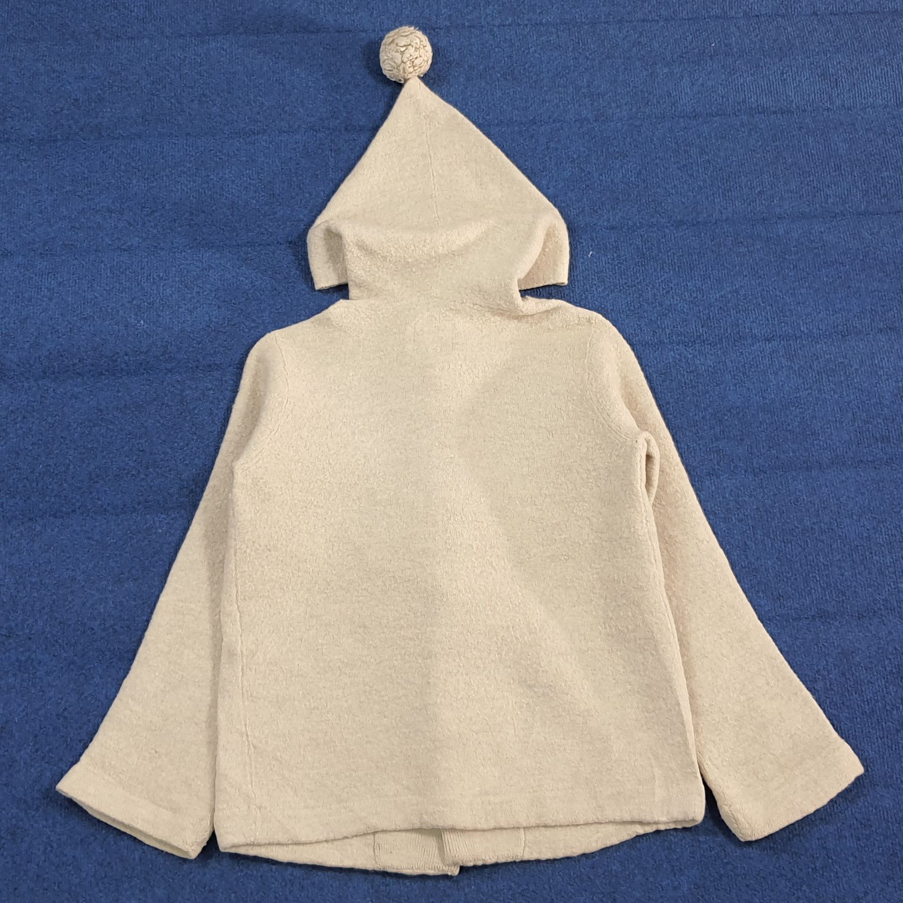 Ne-Net Vintage Né-net Wool Duffle Coat with Pixie Elf Hood C302N24 Size S / US 4 / IT 40 - 3 Thumbnail