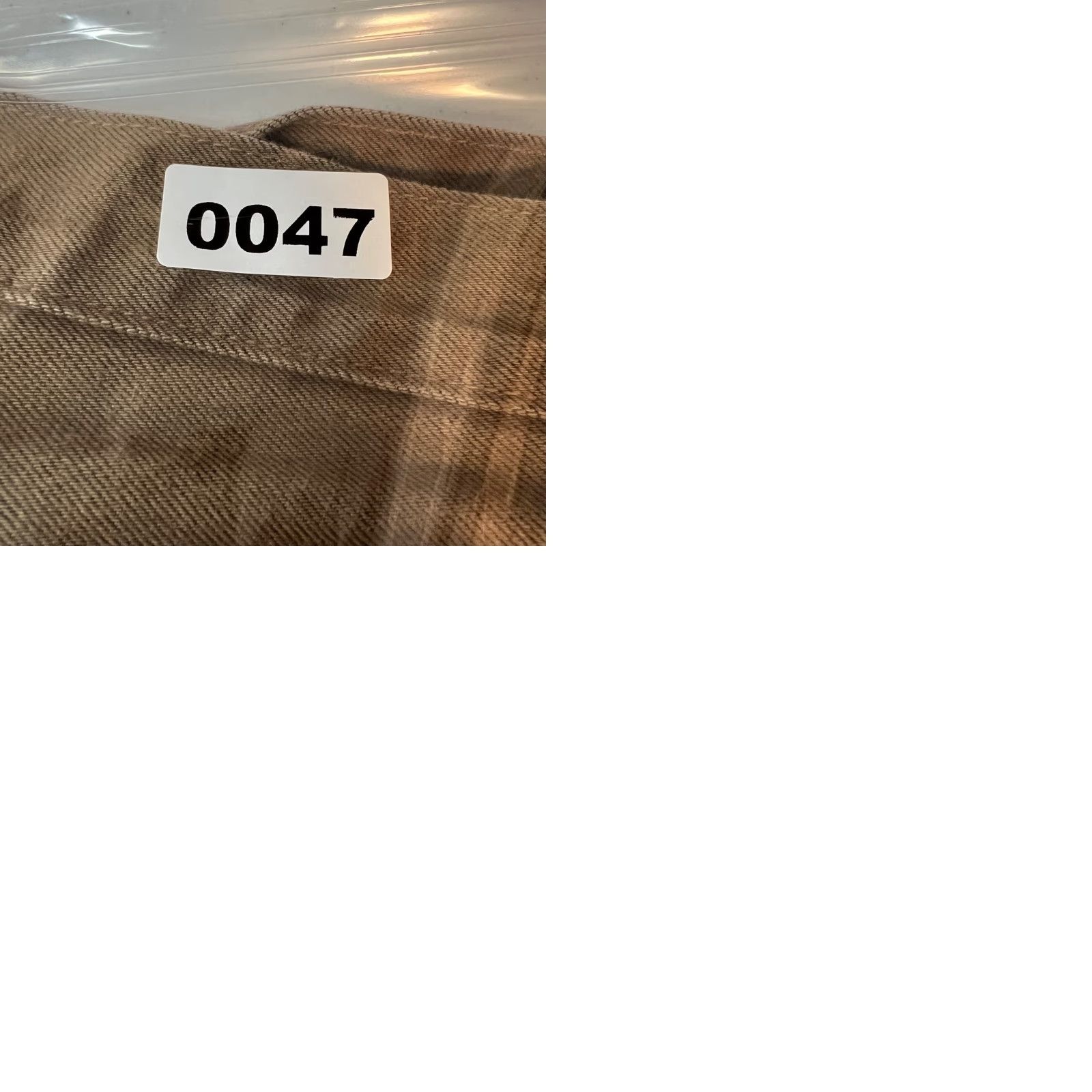 Levi's VINTAGE Levis Jeans Mens Size 34 Cotton Brown Unfinished Straight Leg Size US 34 / EU 50 - 9 Thumbnail