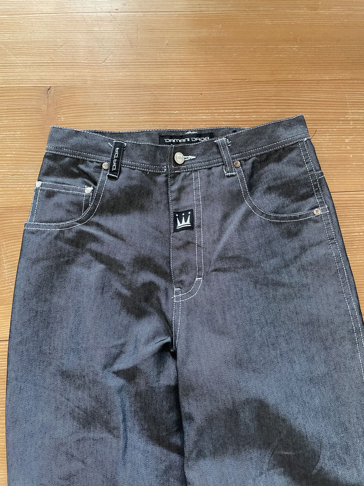 Damani Dada Damani Dada Supreme Silver Pants Size US 30 / EU 46 - 4 Thumbnail