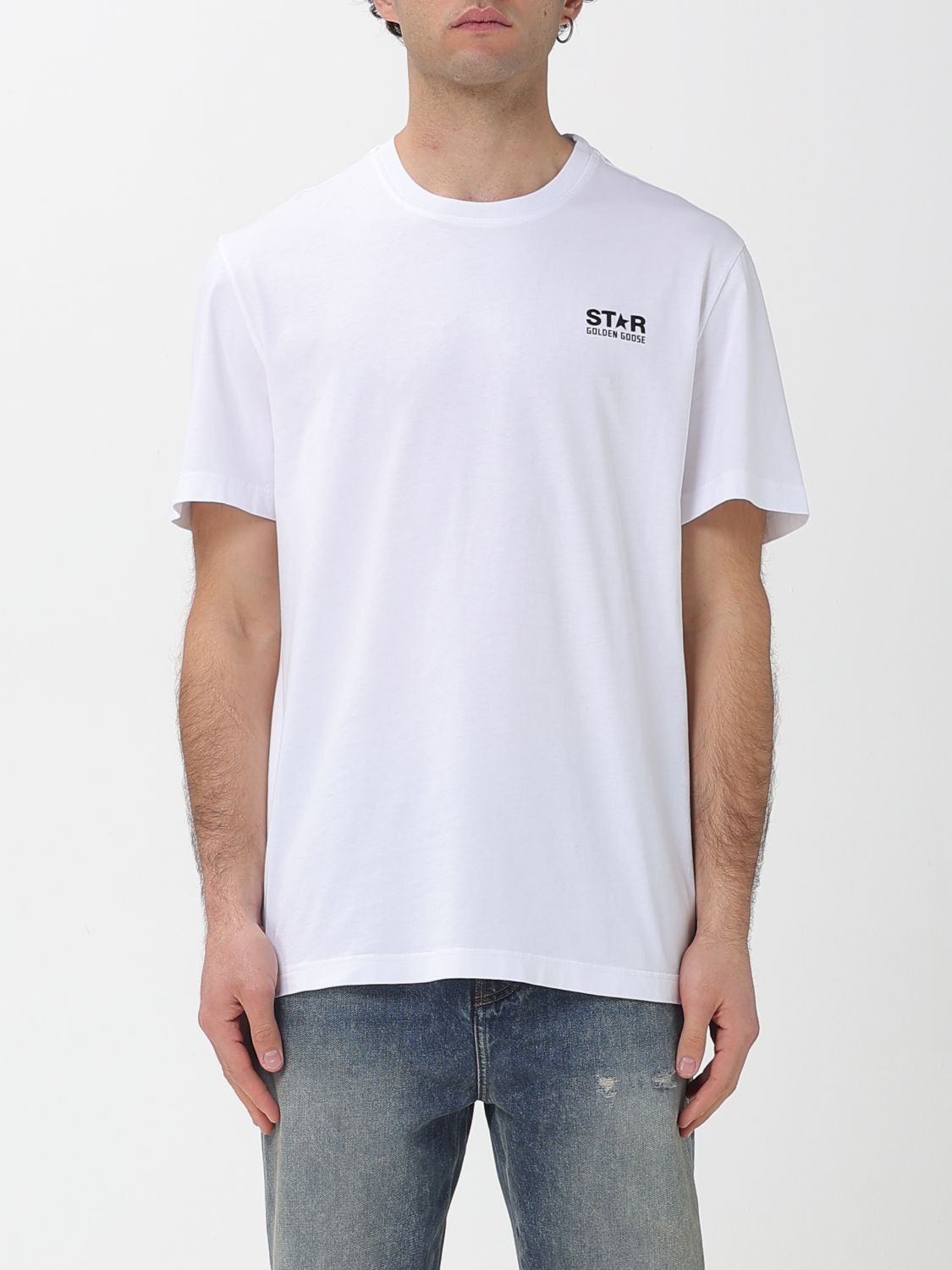 Golden Goose Golden Goose T-Shirt Men White Size US L / EU 52-54 / 3 - 1 Thumbnail