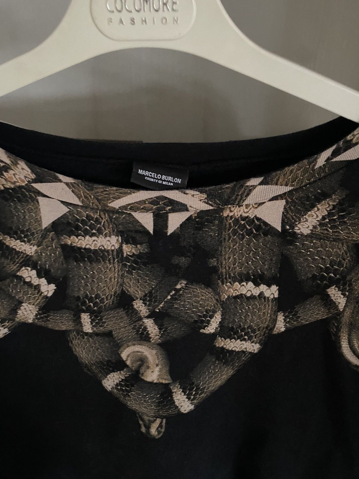 Marcelo Burlon Marcelo Burlon Crewneck Brown Snake Japanese Drip Y2K Rare Size US M / EU 48-50 / 2 - 3 Thumbnail