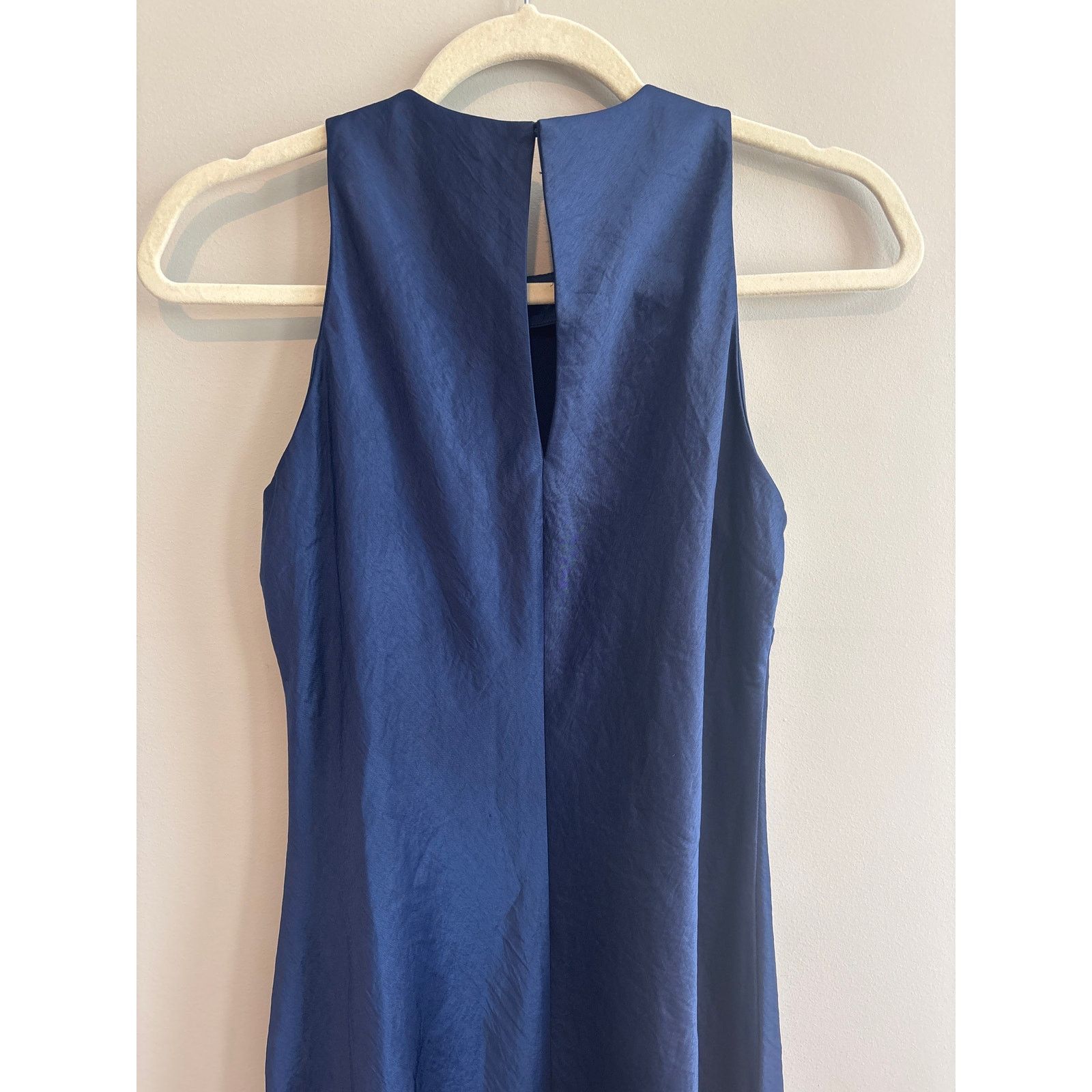 Madewell NWT Madewell Sleeveless Midi Dress Deep Cobalt Blue Size 0 Size XS / US 0-2 / IT 36-38 - 9 Thumbnail