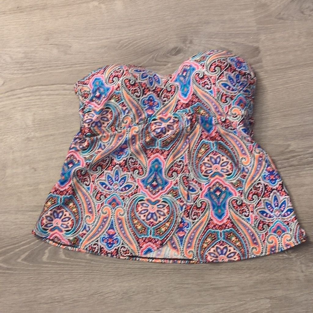 Jantzen Jantzen Paisley swim tankini size 10 Size ONE SIZE - 1 Thumbnail