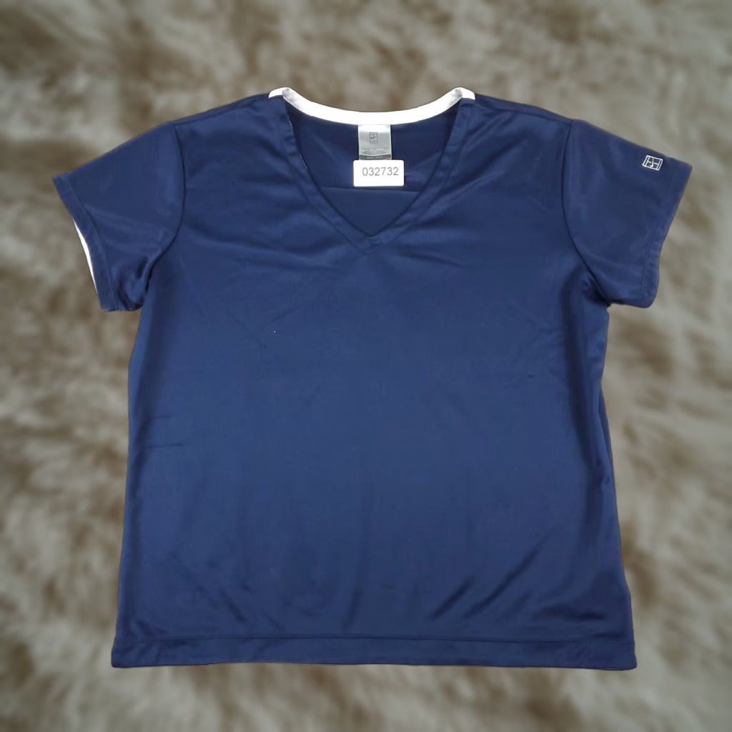 Nike Nike Dri-Fit T Shirt Womens Large Blue Active Short Sleeve Ladies Nike T-Shirt Shirt Women L Blue Activewear Casual 90s? Size L / US 10 / IT 46 - 1 Thumbnail