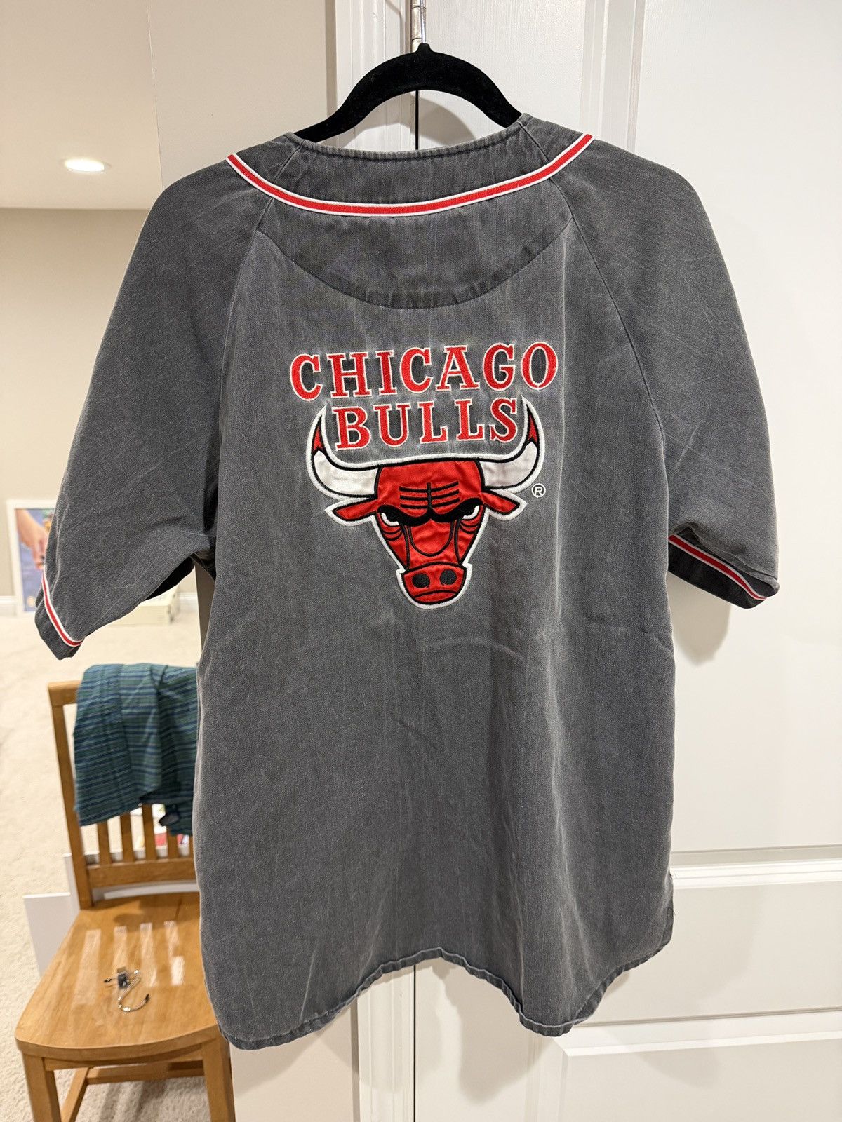 Starter Vintage Chicago Bulls Starter Basketball Jersey 1990s Size US L / EU 52-54 / 3 - 9 Thumbnail