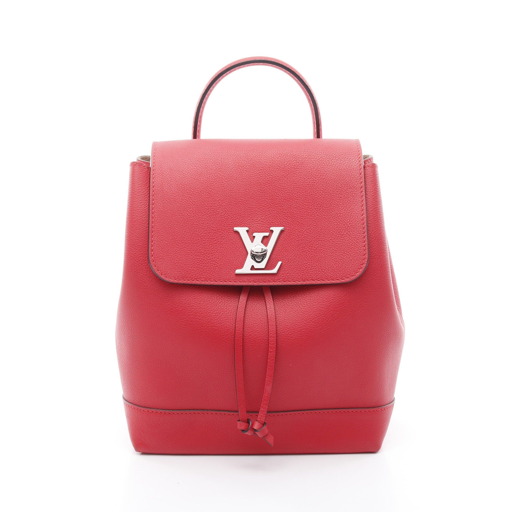 Louis Vuitton Louis Vuitton Rock Me Backpack Ruby Rucksack Taurillon Leather Red Size ONE SIZE - 1 Thumbnail