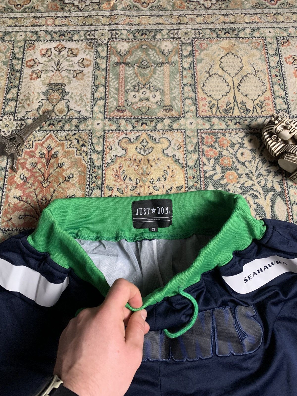 Just Don Vintage NBA Just Don shorts Seahawks nylon baggy Parachute Size US 36 / EU 52 - 5 Thumbnail