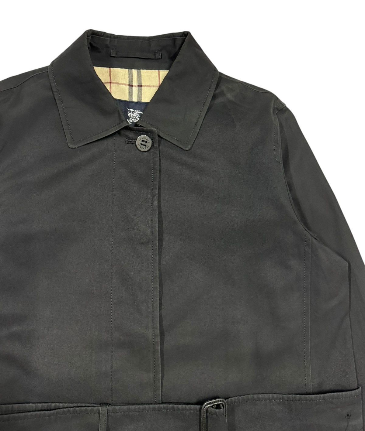 Burberry Authentic🔥Burberry London Parka Black Novacheck Inner Jacket Size US S / EU 44-46 / 1 - 12 Thumbnail