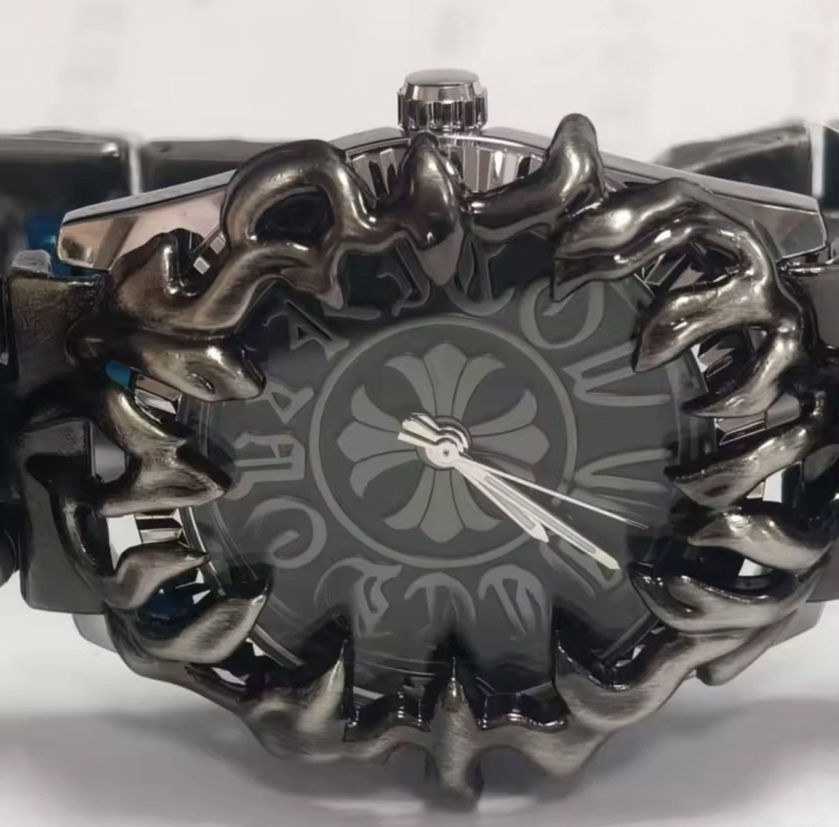 Vintage Chrome cross Watch Claw Custom wristwatch American dagger Size ONE SIZE - 1 Thumbnail