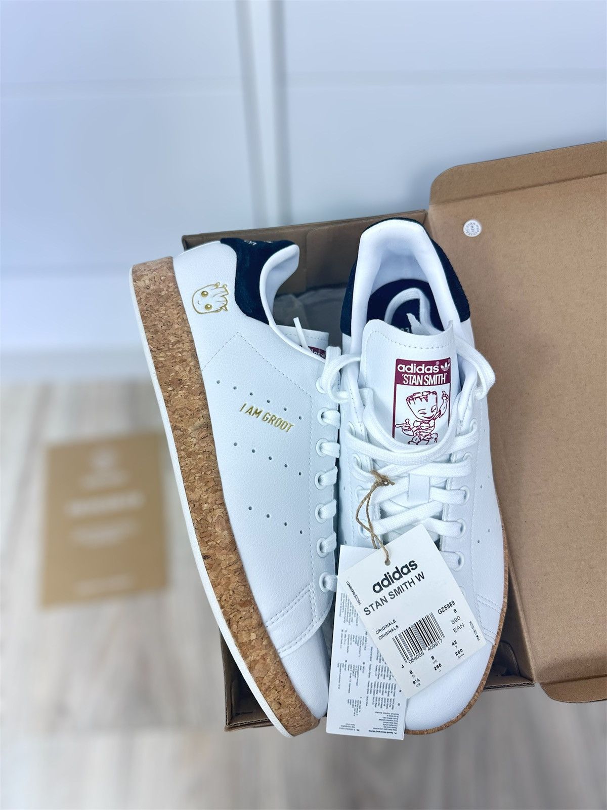 Adidas Adidas STAN SMITH GZ5989 white sneakers 42/8 new Size US 8.5 / EU 41-42 - 11 Thumbnail
