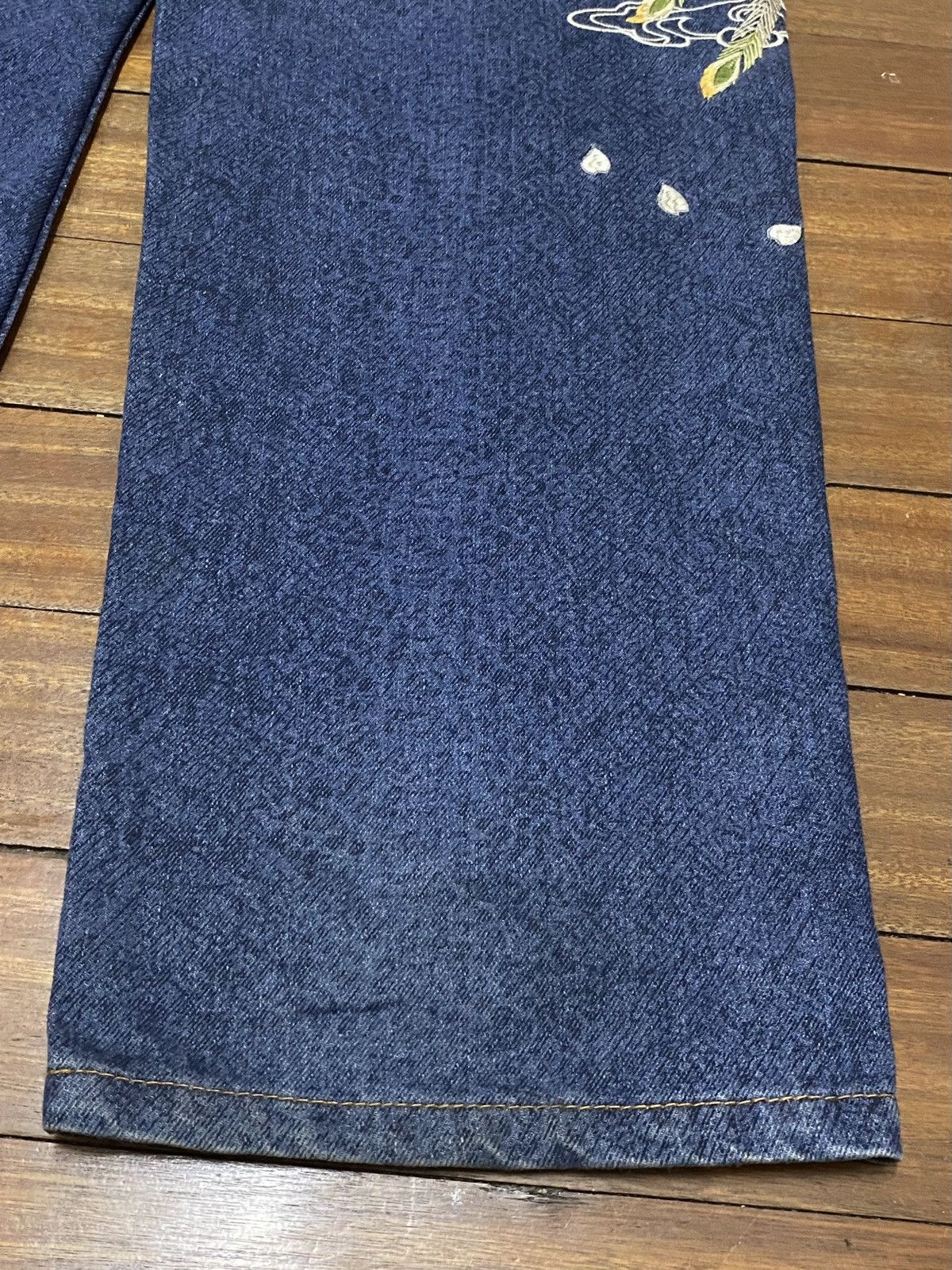 Japanese Brand × Vintage Very Rare Vintage Bukkirabou Sukajan Baggy Jeans 1990s Size US 40 / EU 56 - 8 Thumbnail