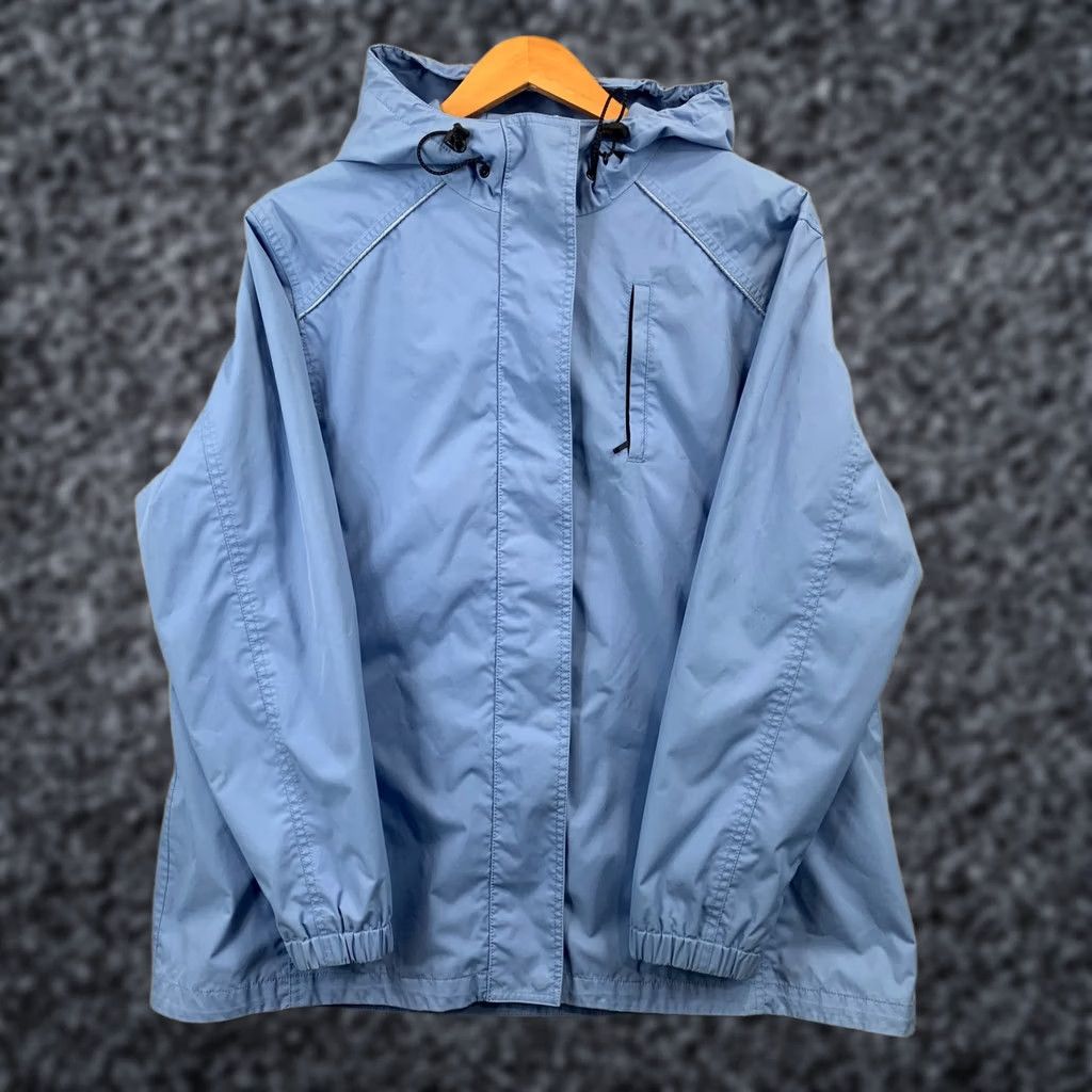 Eddie Bauer Eddie Bauer Jacket Womens 2XL Blue WeatherEdge Hooded Softshell Rain Coat XXL Size XXL / US 16-18 / IT 52-54 - 1 Thumbnail