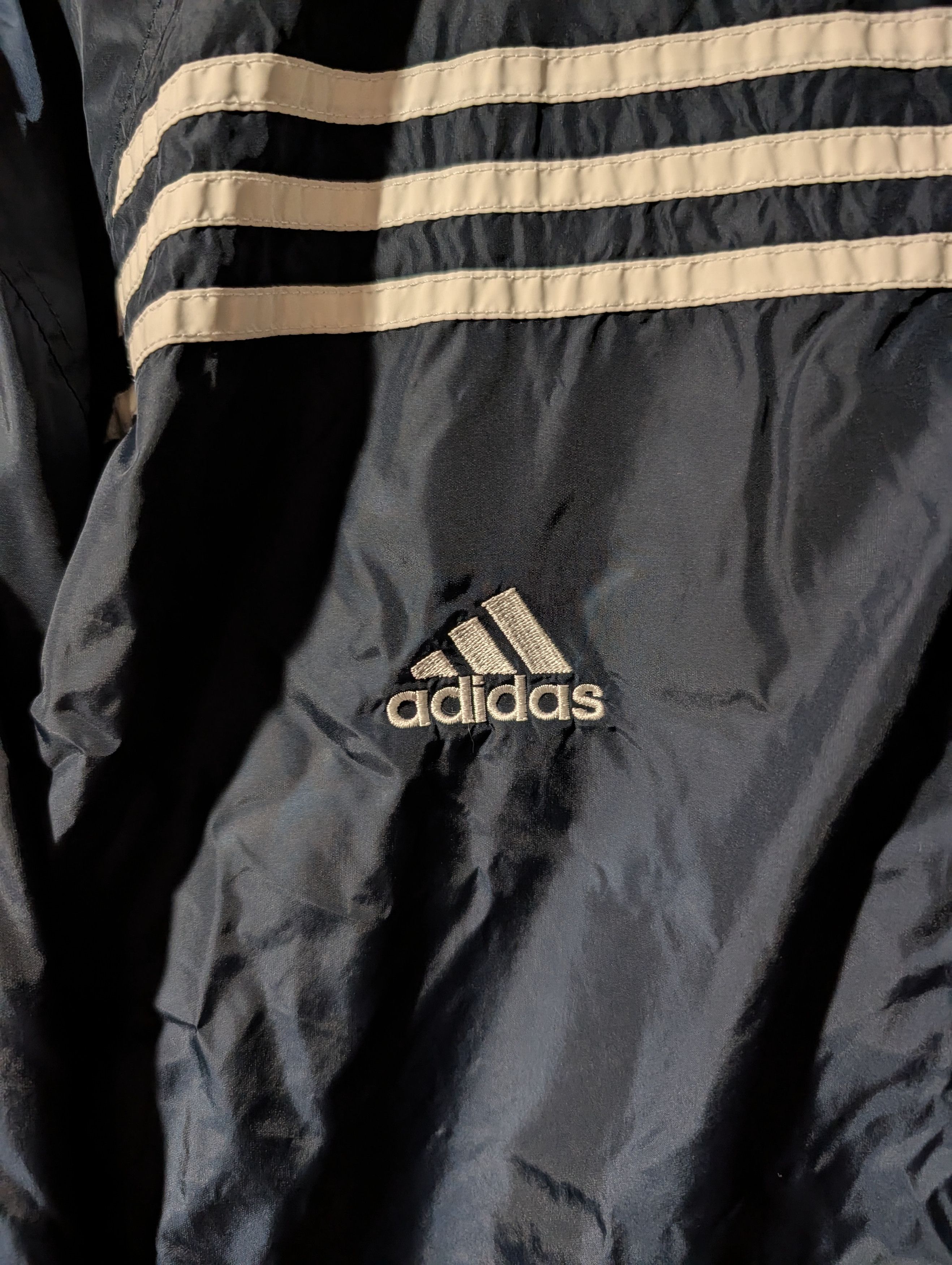 New York Yankees ADIDAS New York Yankees Jacket MLB Windbreaker Vtg Size US XL / EU 56 / 4 - 3 Thumbnail
