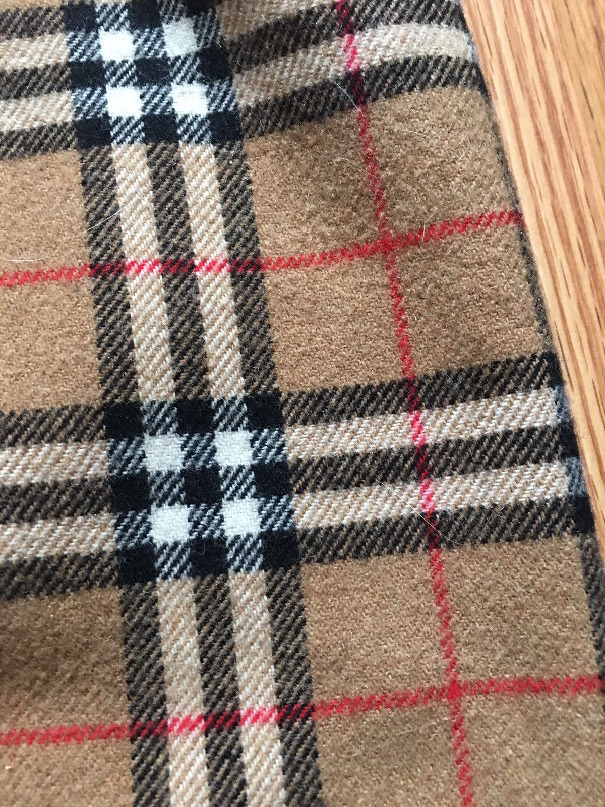Burberry × Vintage Vintage 80s Burberry’s Check Wool Skirt Size 31" - 13 Thumbnail