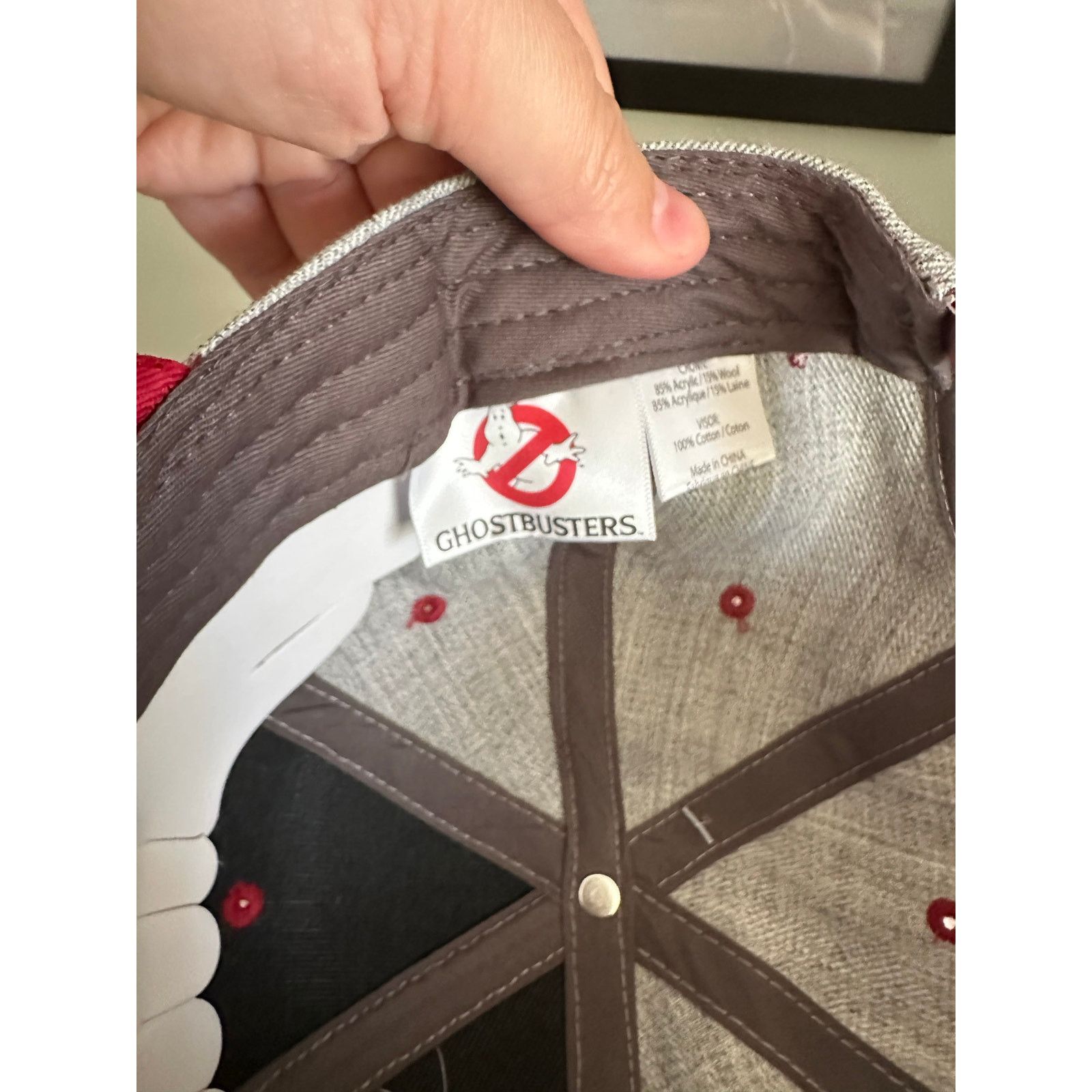 Universal Studios UNIVERSAL Ghostbusters NO GHOST icon logo cap NWT Size ONE SIZE - 5 Thumbnail