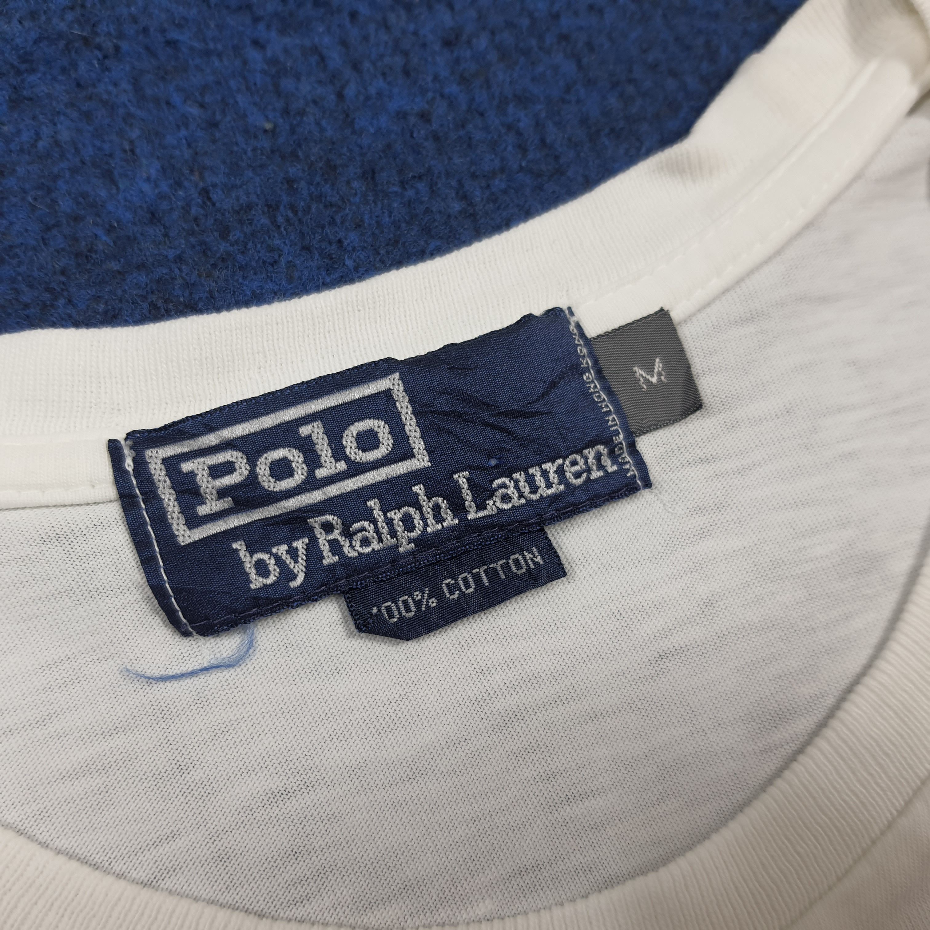 Polo Ralph Lauren Vintage Ralph Lauren Polo Bear Single Stitch Tshirt C294N80 Size US M / EU 48-50 / 2 - 5 Thumbnail