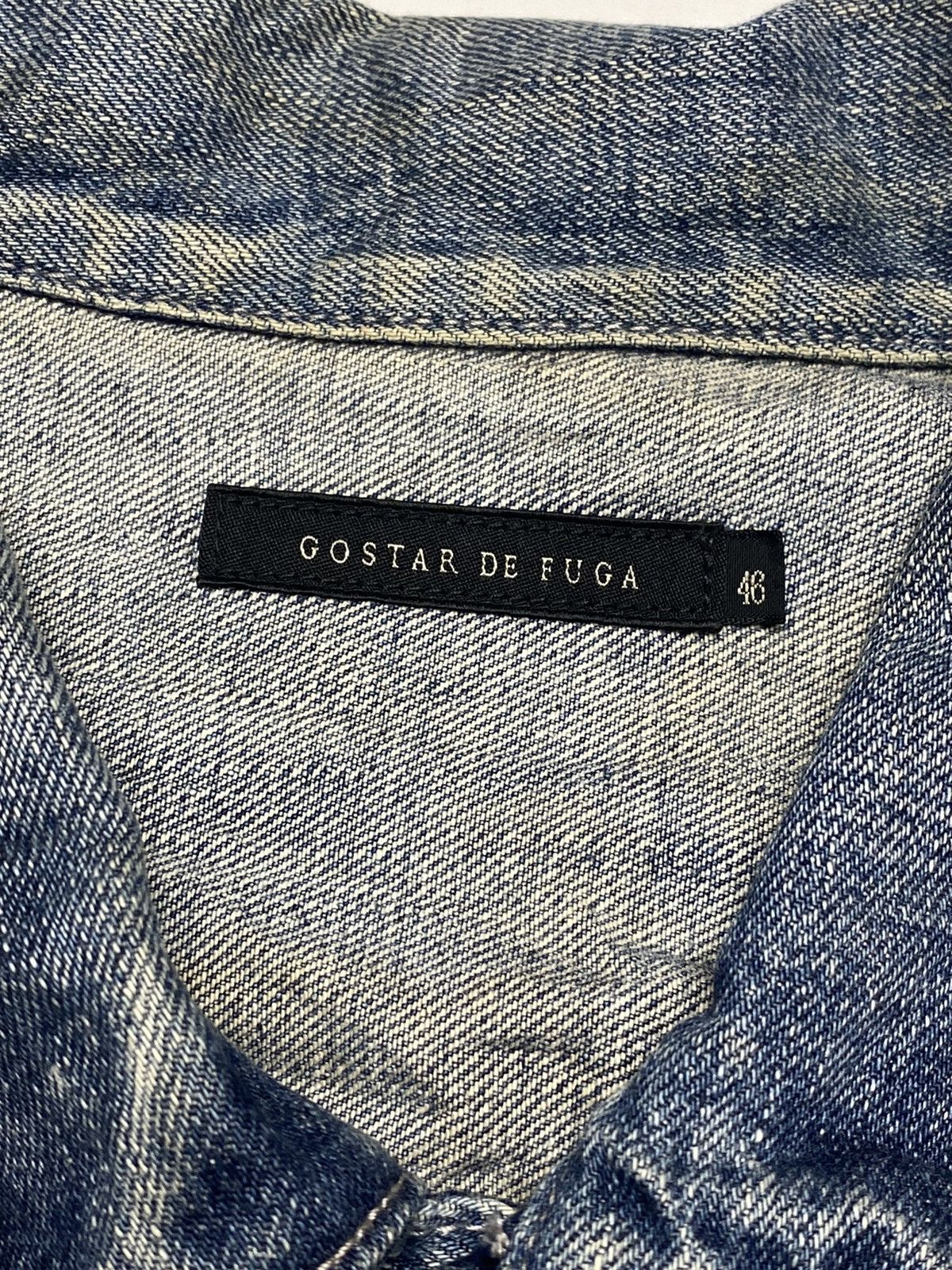If Six Was Nine 2000s Fuga - Light Wash Denim Jacket Size US M / EU 48-50 / 2 - 7 Thumbnail