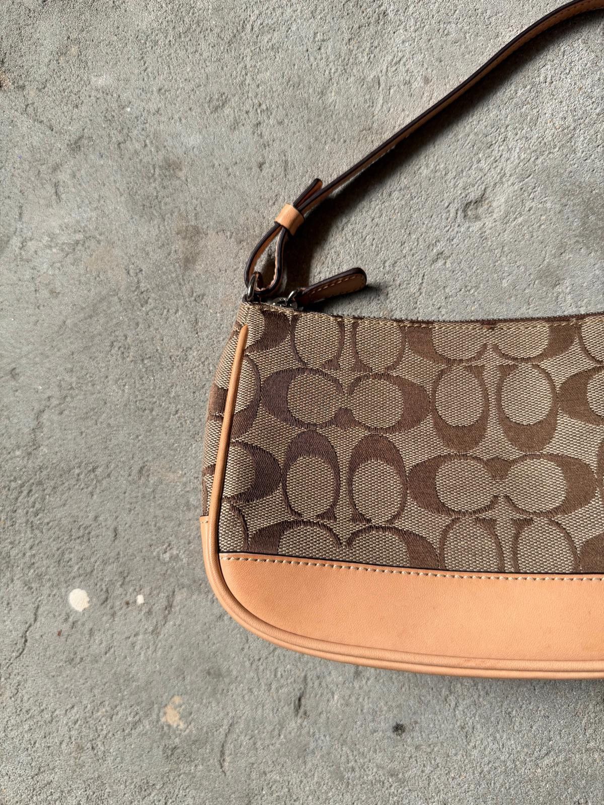 Coach Coach Y2K Demi Shoulder Bag Tan Size ONE SIZE - 9 Thumbnail