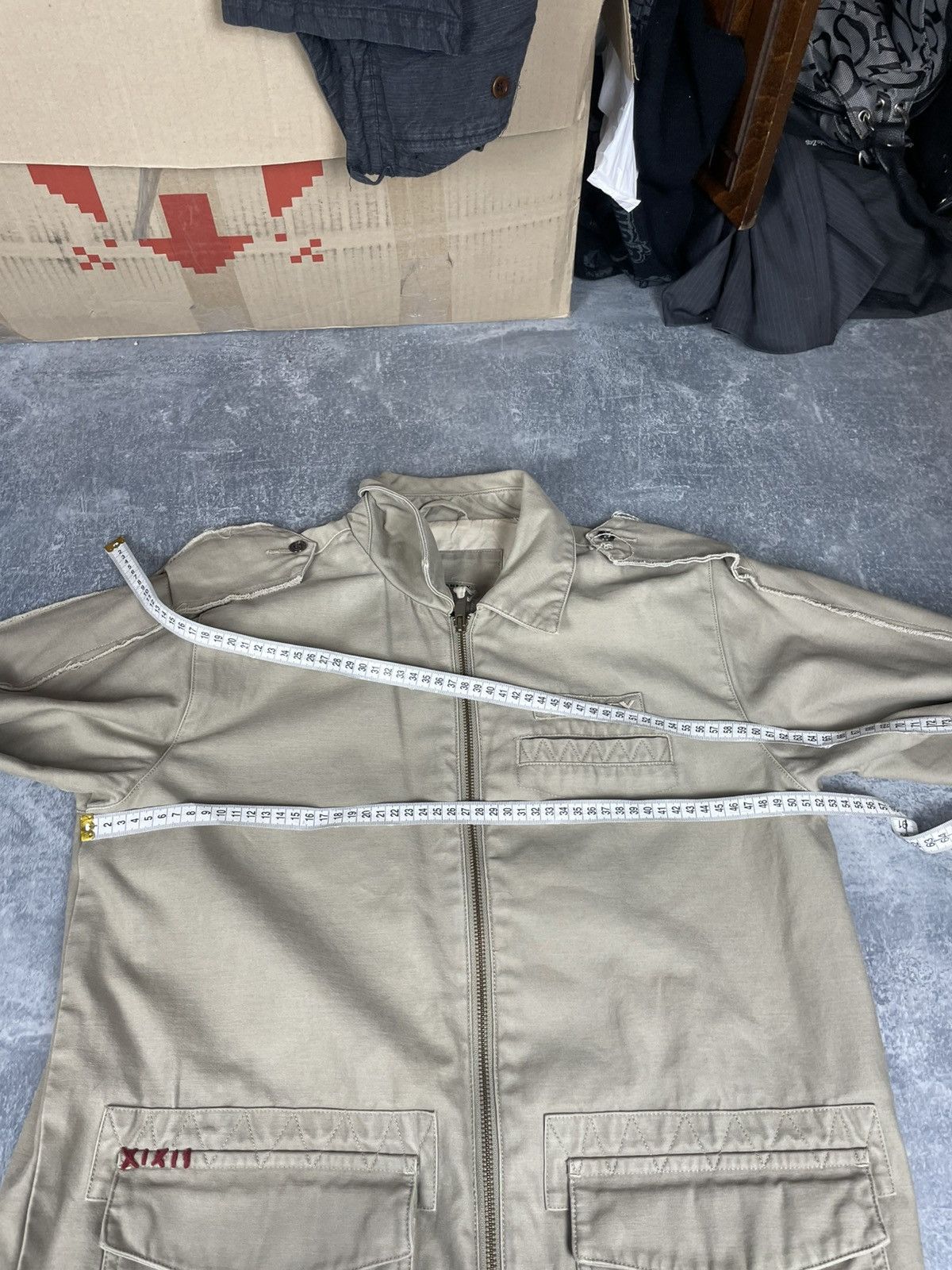 Oakley Vintage Oakley Military big logo light coat / jacket Size US S / EU 44-46 / 1 - 10 Thumbnail