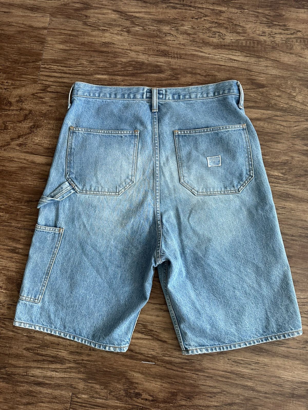 Kapital Kapital Jewel Leather Trim Denim Shorts Size US 32 / EU 48 - 5 Thumbnail