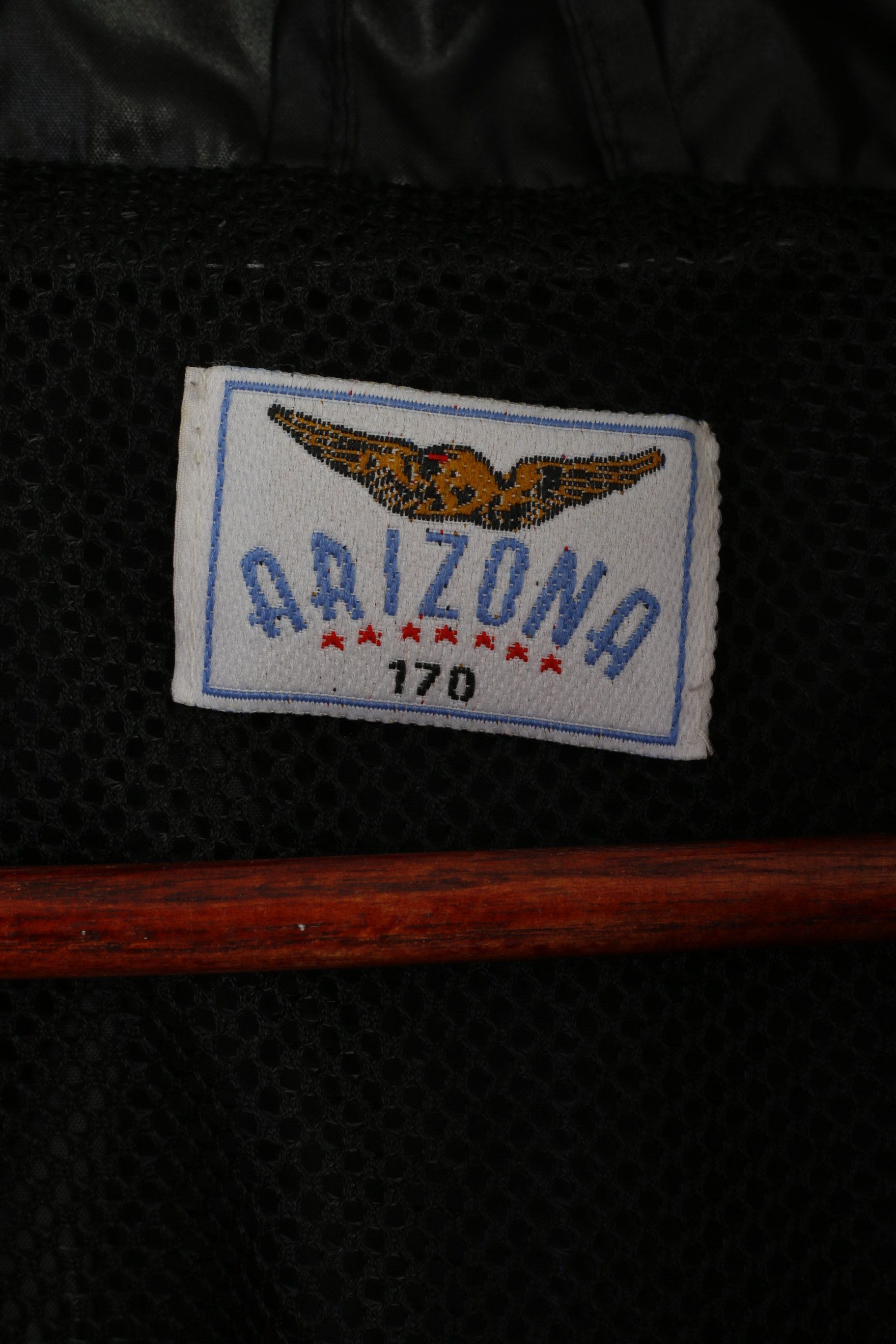 Vintage ARIZONA Men M 170 Jacket Black Nylon 7919 Size US M / EU 48-50 / 2 - 5 Thumbnail