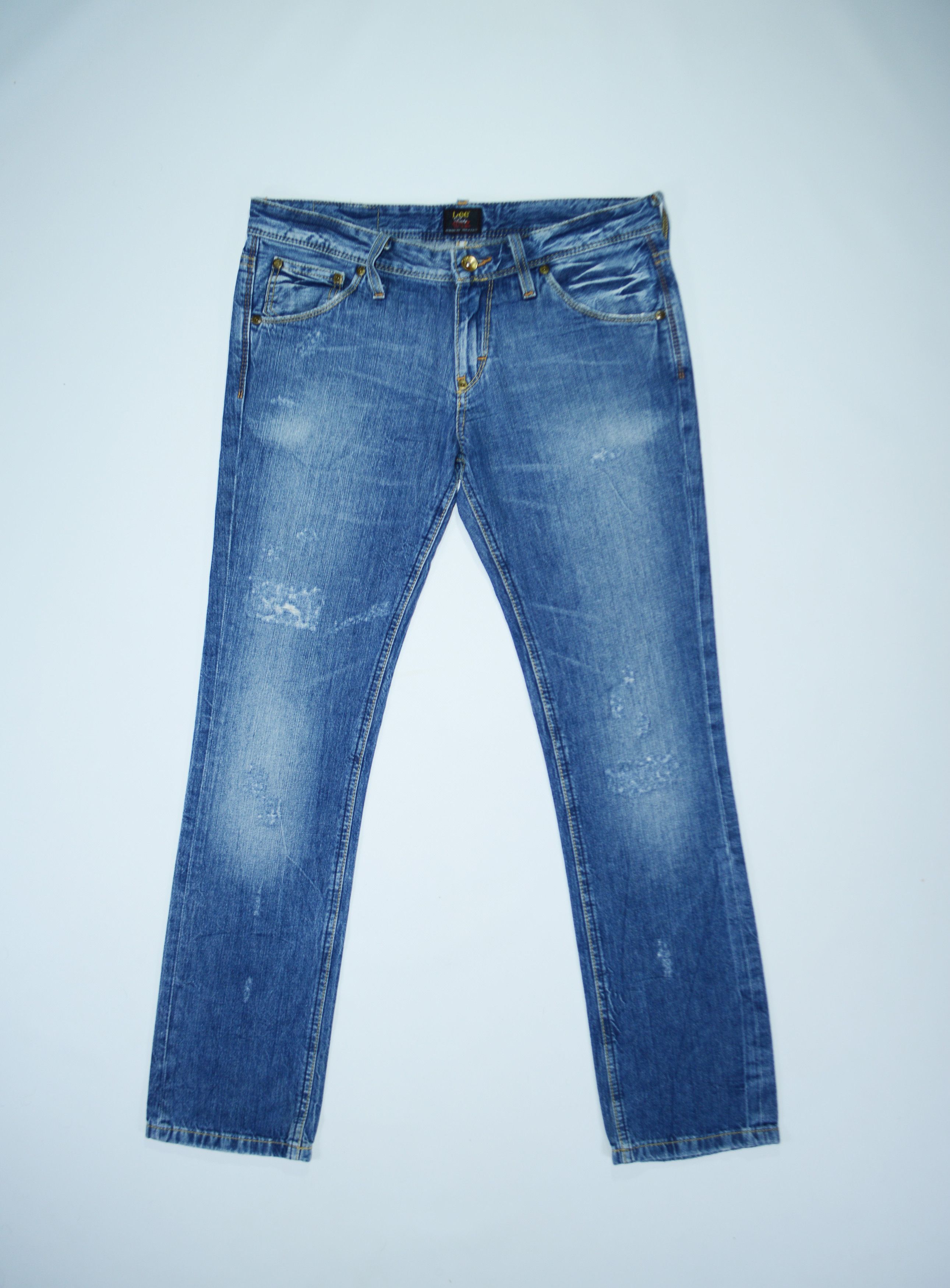 Lee Vintage Lee 101Z Regular Fit Blue Denim Jeans Size W32 L31 Size 32" / US 10 / IT 46 - 1 Thumbnail