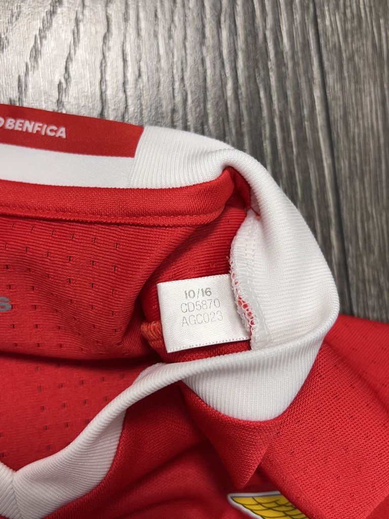 Adidas Benfica 2016 Long Sleeve Shirt Jersey Player Issue Adizero Size US S / EU 44-46 / 1 - 12 Thumbnail
