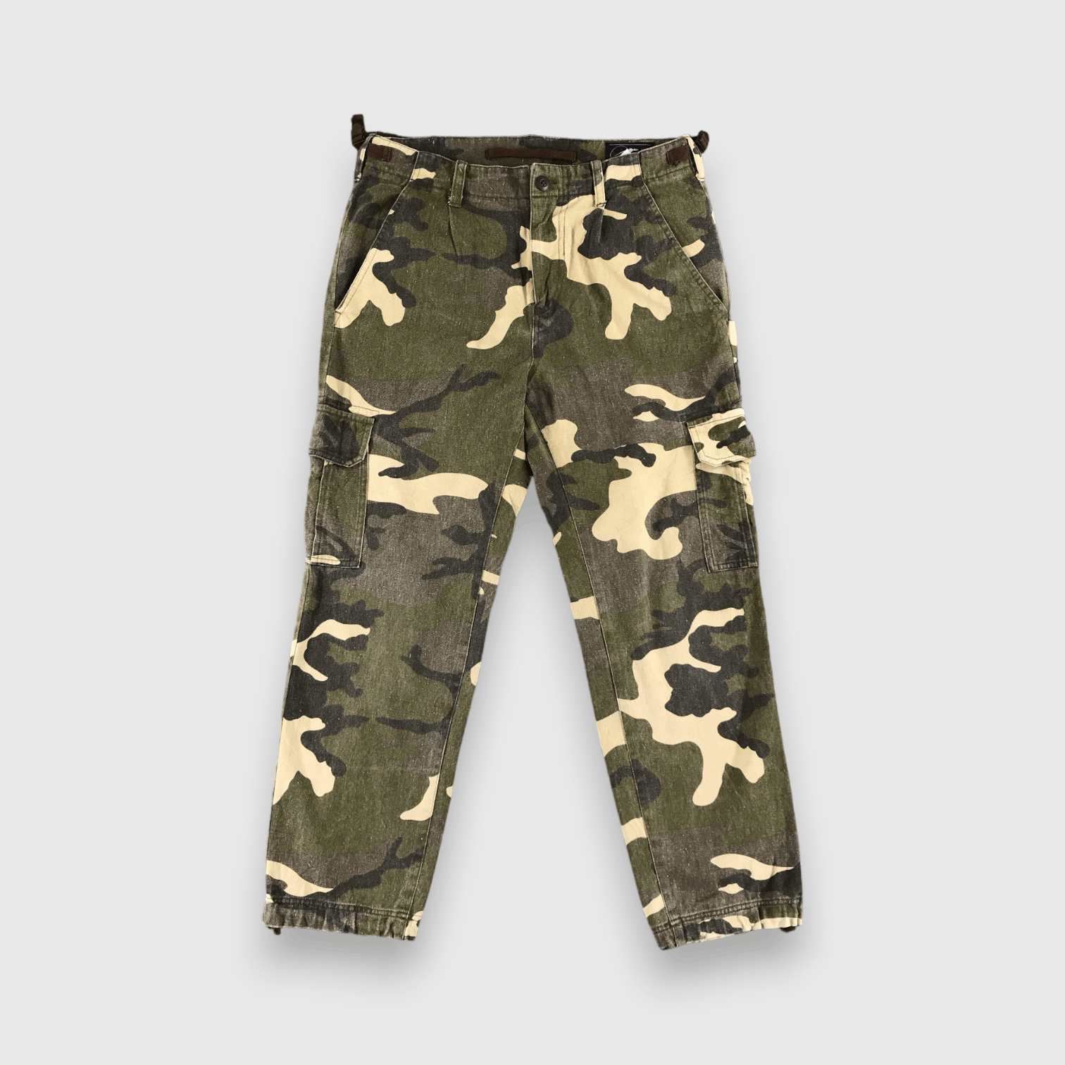 Japanese Brand My Fav Camo Japanase Cargo Pant-J235 Size US 31 - 1 Thumbnail