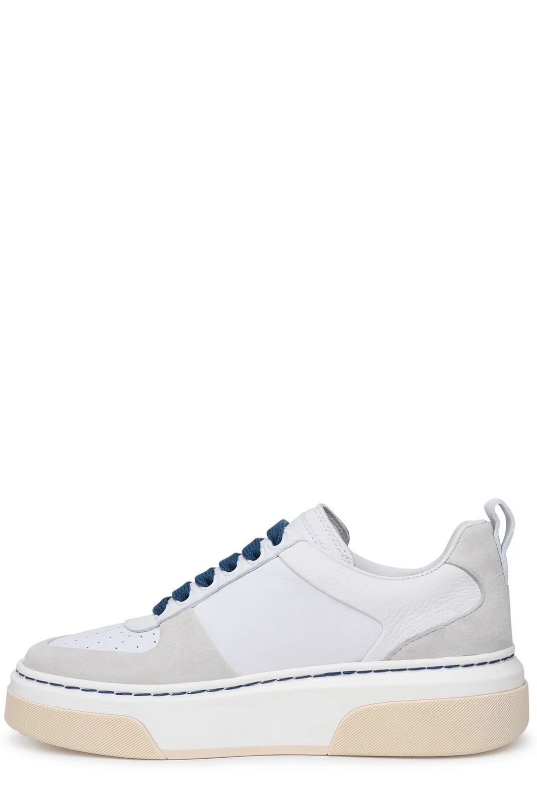 Salvatore Ferragamo o1s1rm0924 Gancini Low-Top Sneakers in White/Grey Size US 10 / EU 43 - 2 Thumbnail