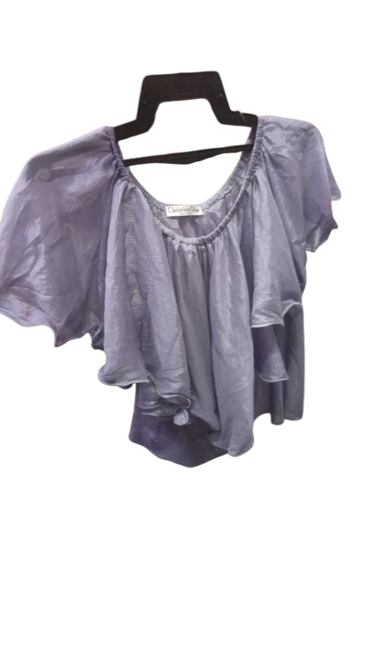 Christian Dior Monsieur Vintage Christian Dior Boutique Babydoll Batwing Top Size M / US 6-8 / IT 42-44 - 2 Thumbnail