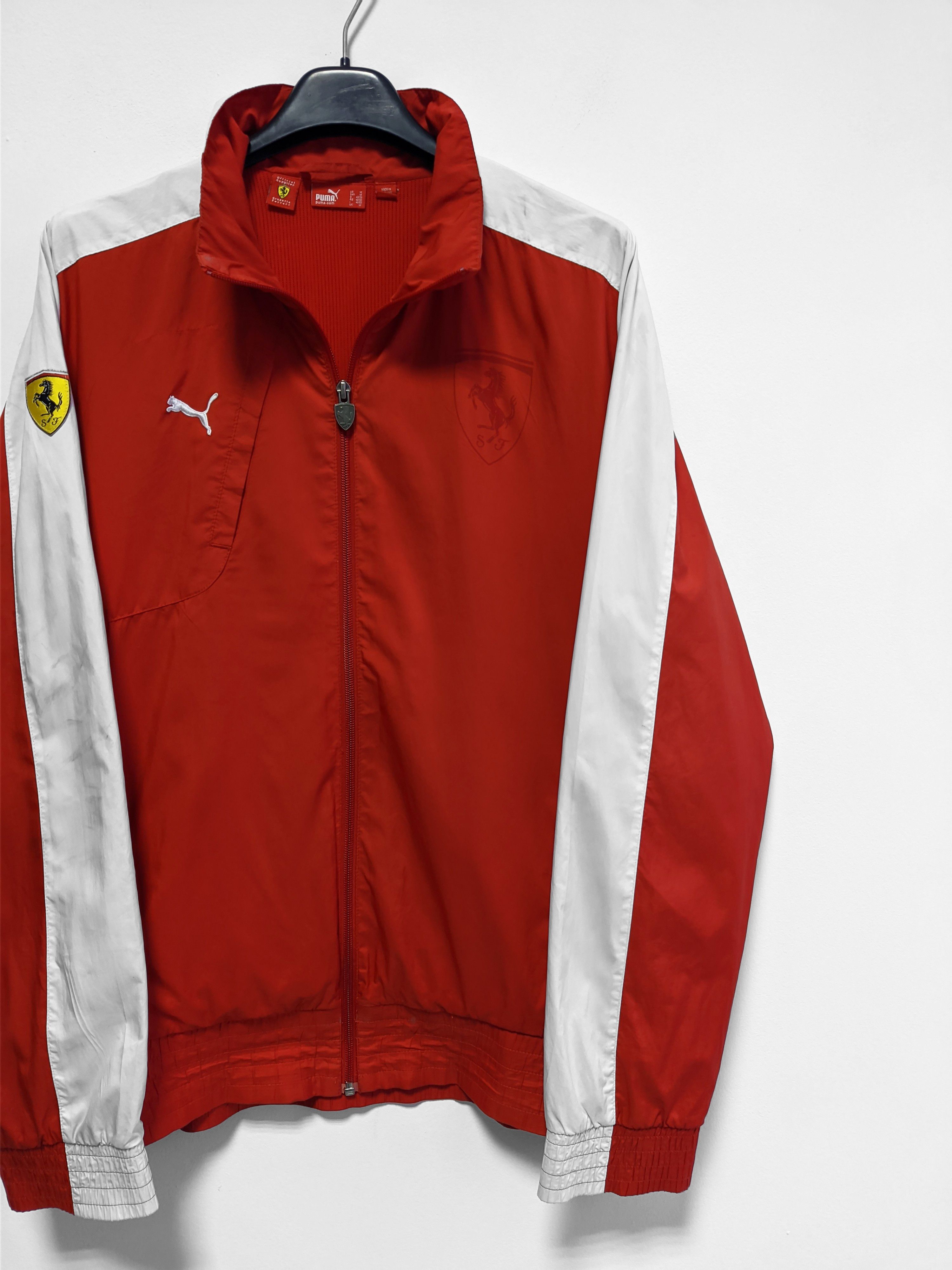 Ferrari Ferrari vintage jacket red y2k racing zip Size US M / EU 48-50 / 2 - 4 Thumbnail