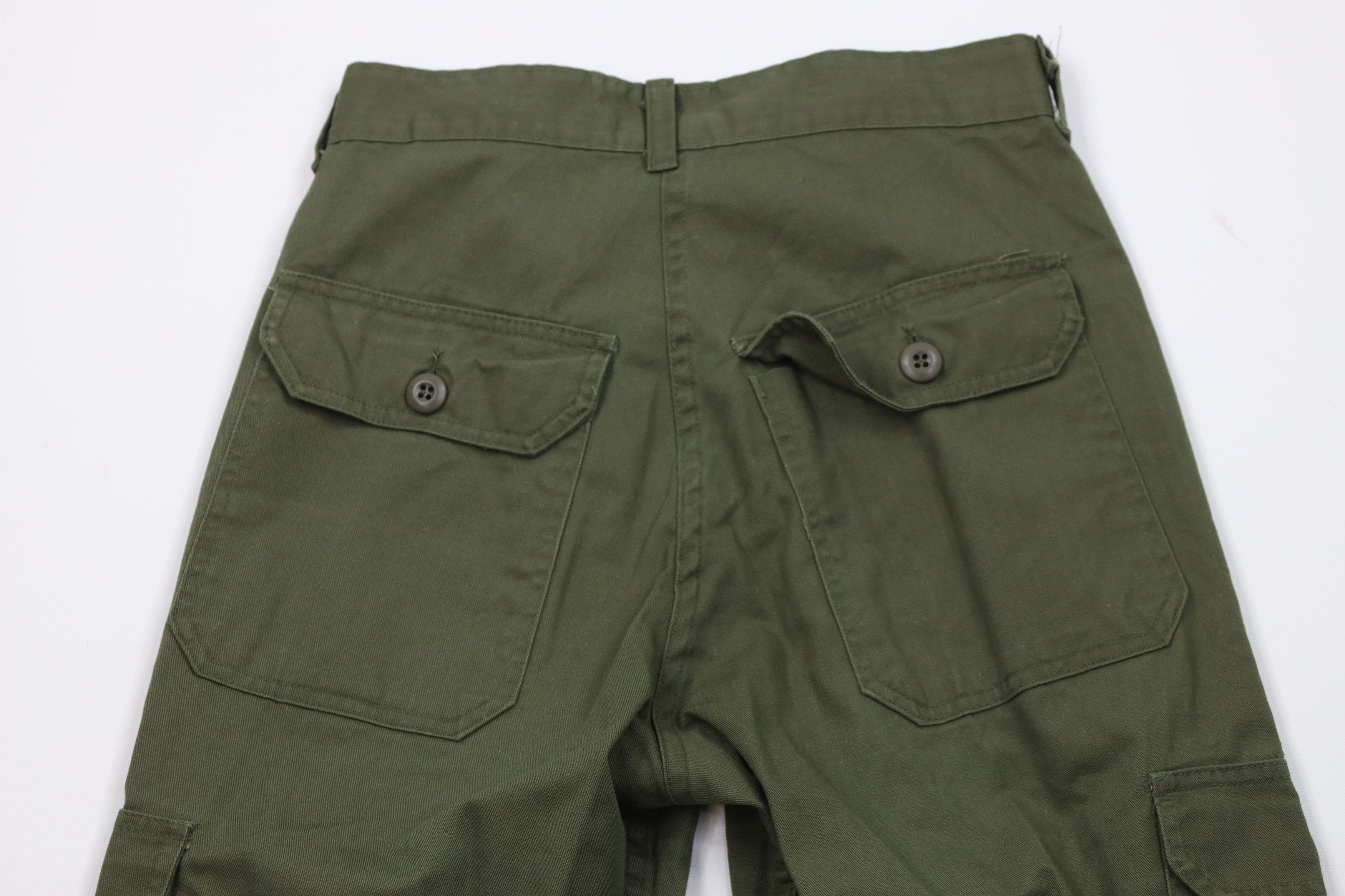 Vintage Vintage 70s Streetwear Military Style Utility Cargo Pants Size US 30 / EU 46 - 8 Thumbnail