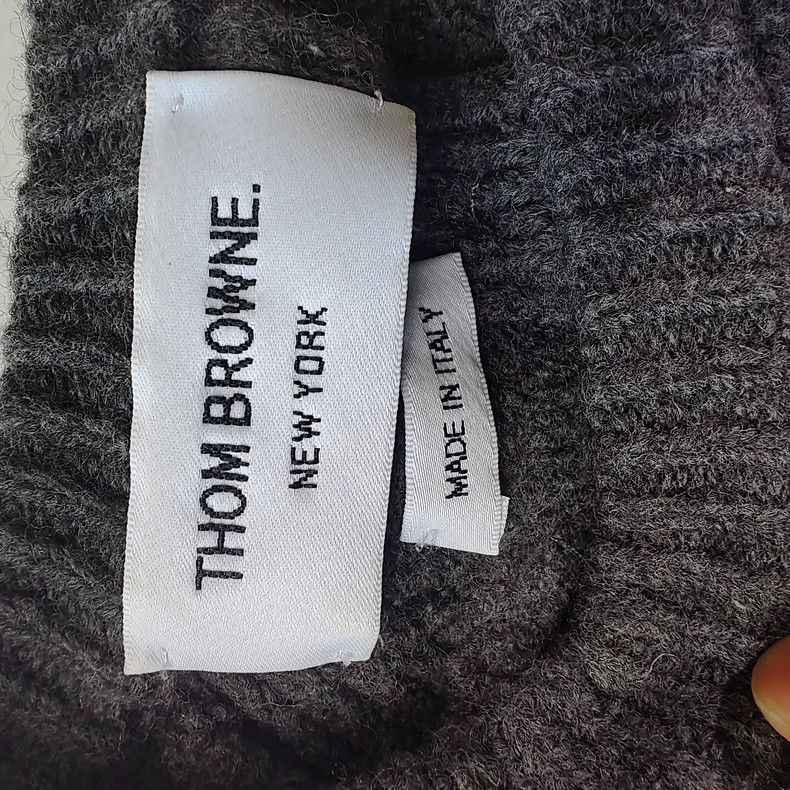 Thom Browne Thom Browne Wool hoodie Size US M / EU 48-50 / 2 - 3 Thumbnail