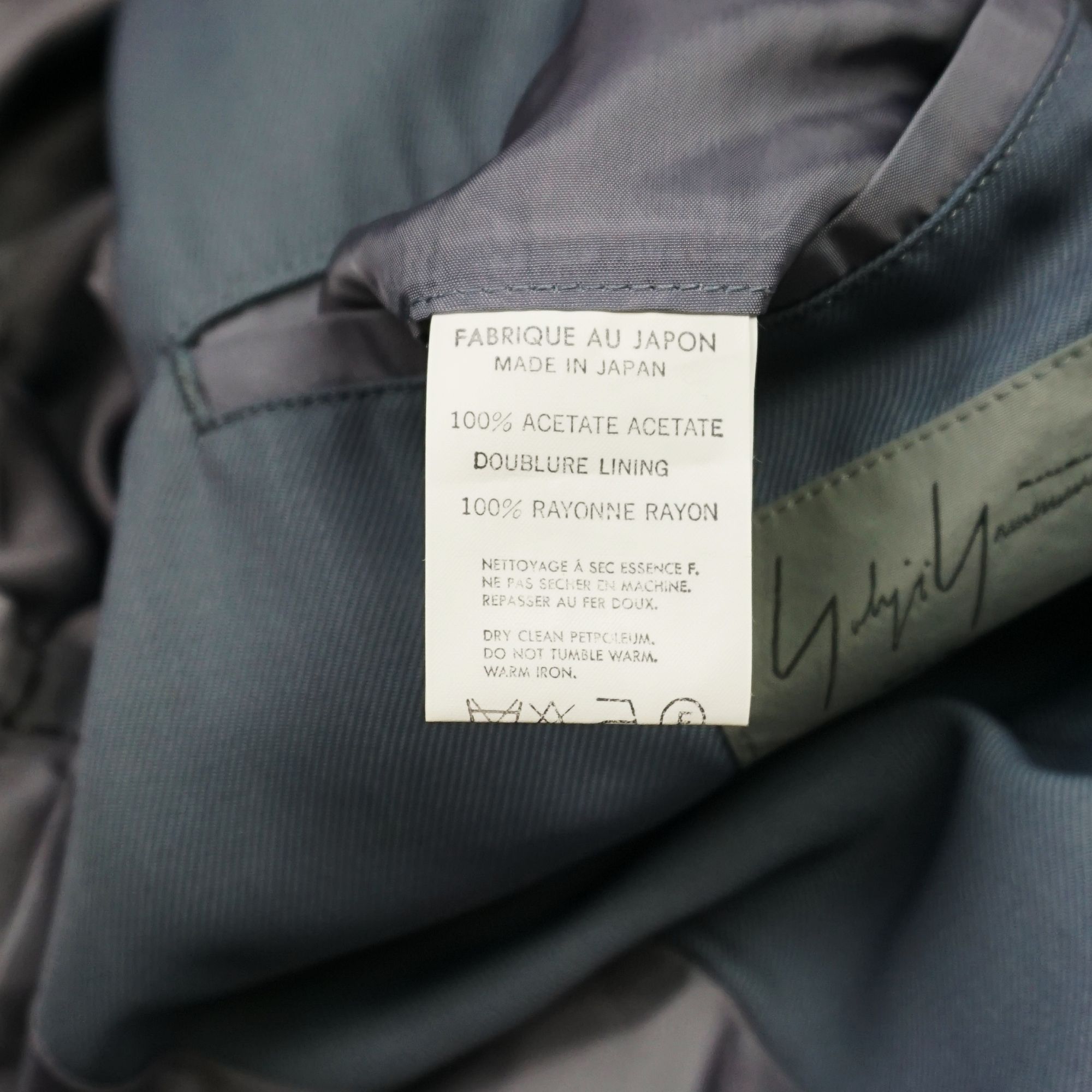 Yohji Yamamoto Yohji Yamamoto Pour Homme 80's Blazer Size US L / EU 52-54 / 3 - 4 Thumbnail