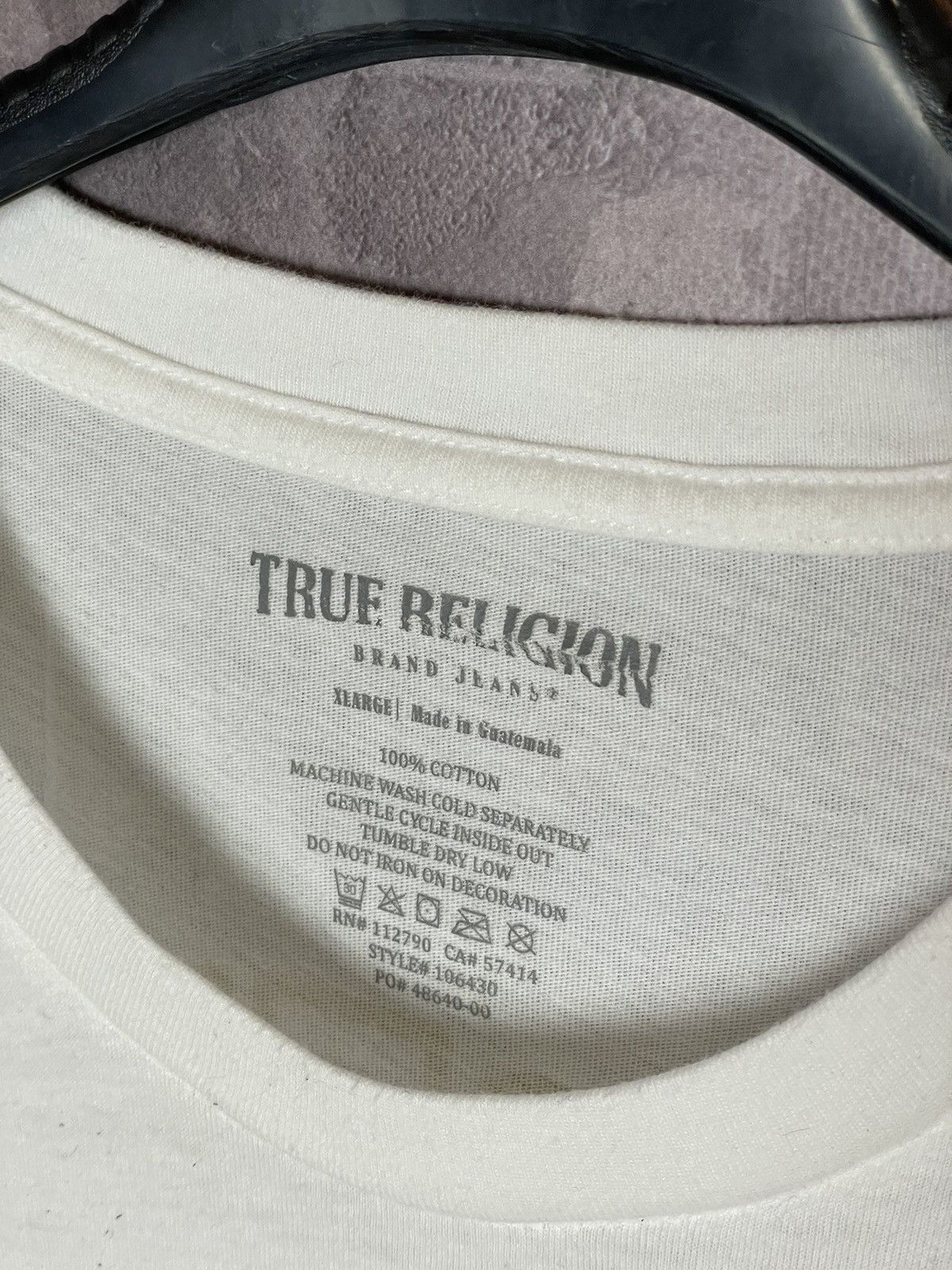 Japanese Brand × Rap Tees × True Religion Vintage 2000s True Religion Buddha Graphic T Shirt Size US XL / EU 56 / 4 - 10 Thumbnail