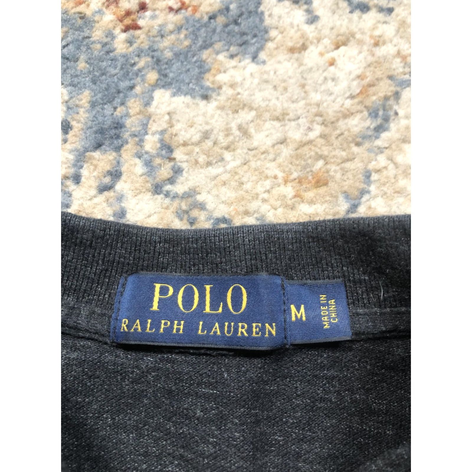 Polo Ralph Lauren Polo Ralph Lauren Shirt Mens Medium Gray Long Sleeve Polo Red Pony Logo Casual Size US M / EU 48-50 / 2 - 7 Thumbnail