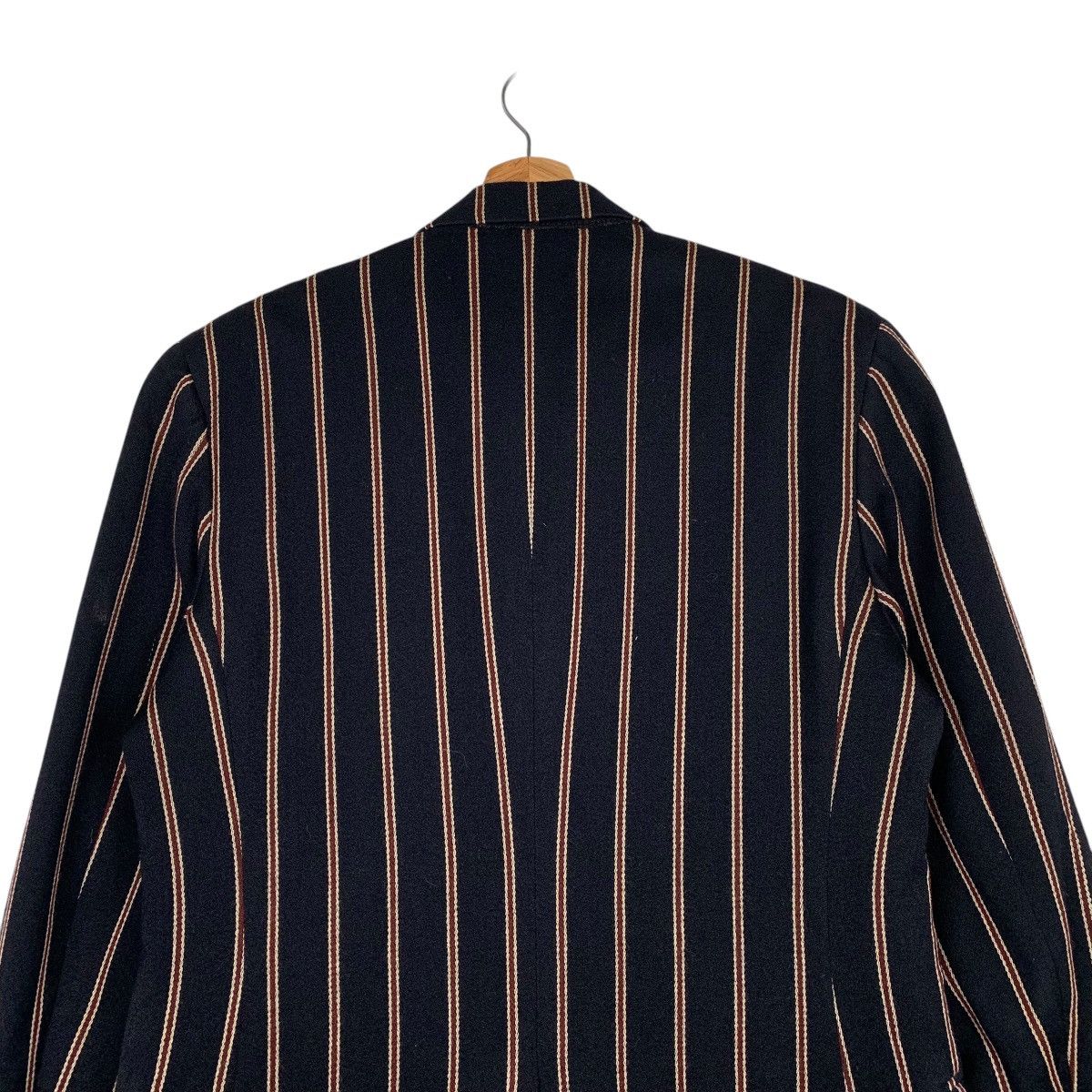 Japanese Brand Rupert By Atsuki Onishi Stripe Casual Jacket Size US M / EU 48-50 / 2 - 8 Thumbnail